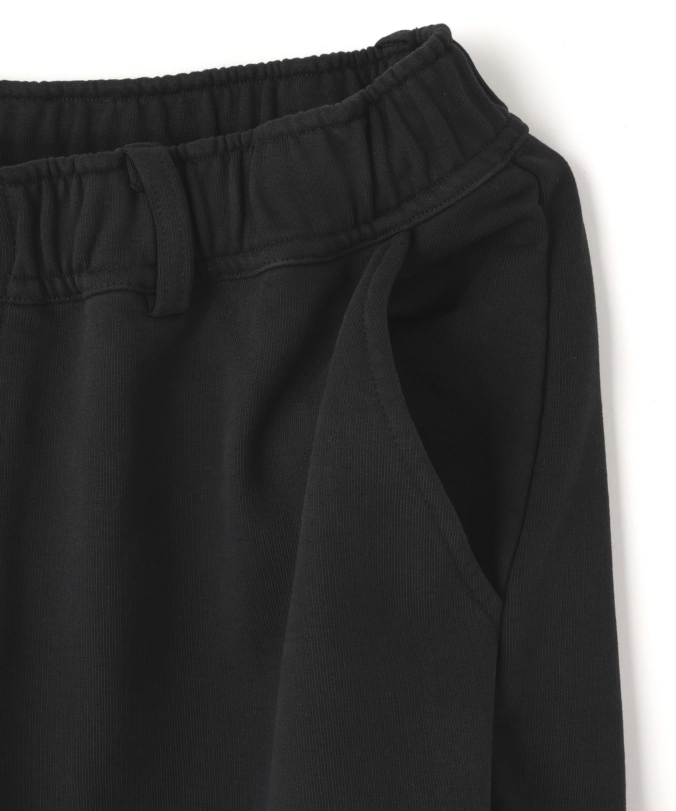 DankeSchon/ダンケシェーン/480HW SWEAT W-KNEE PAINTE> PANTS ブラック