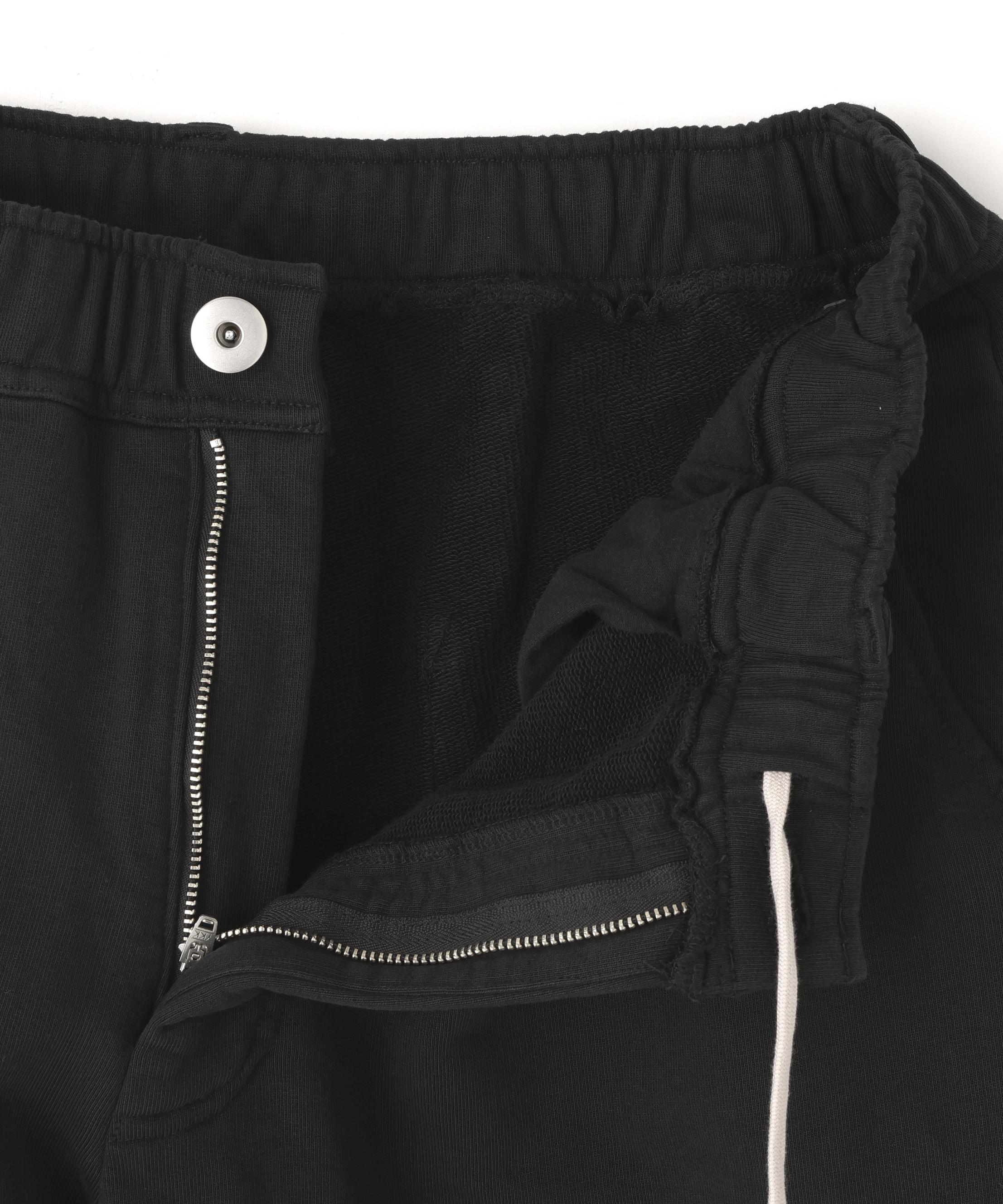 DankeSchon/ダンケシェーン/480HW SWEAT W-KNEE PAINTE> PANTS ブラック