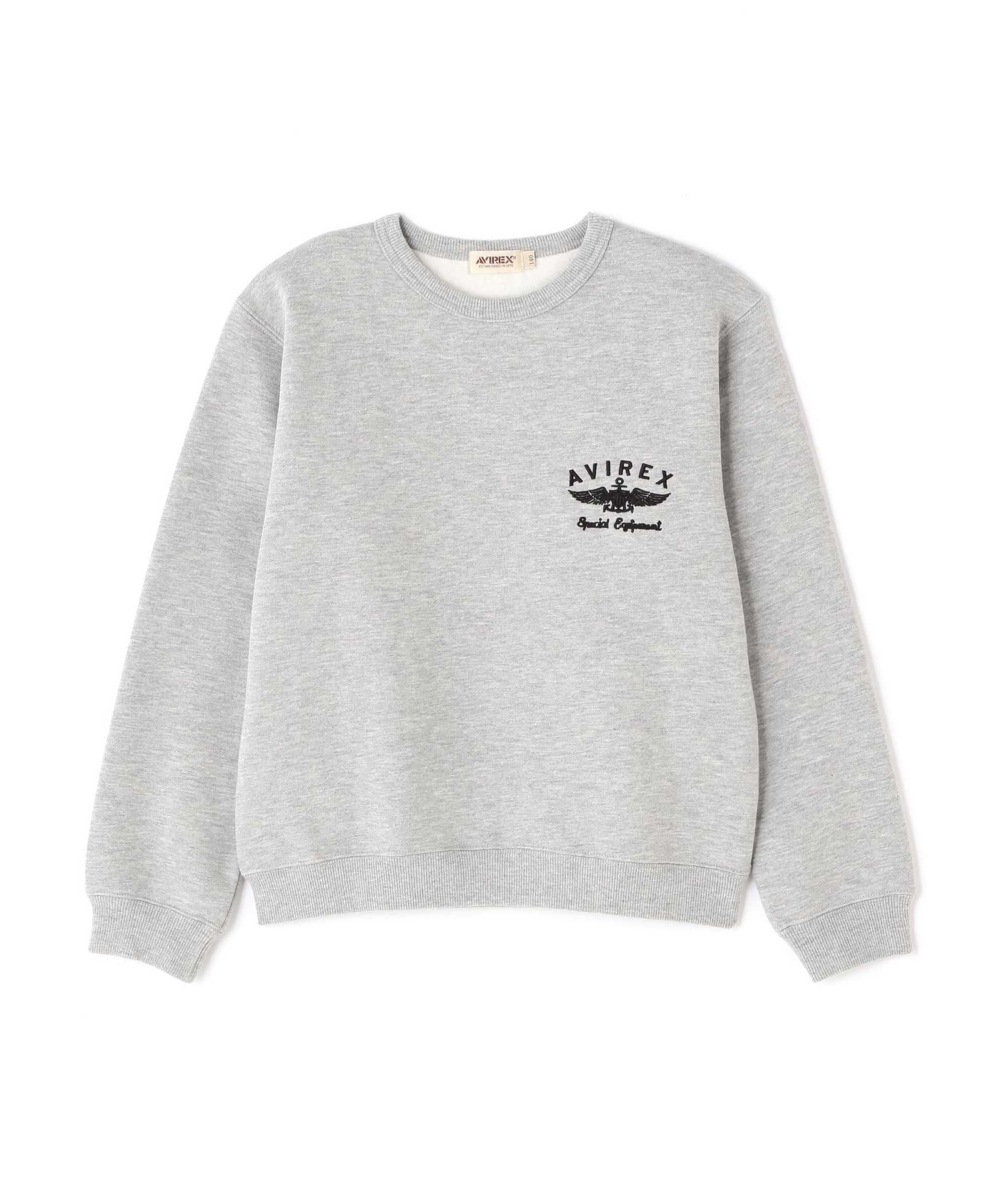 《KIDS / キッズ》VA>SITY LOGO C>EWNECK SWEAT / ヴァーシティ ロゴ クルーネック スウェット /  オックスフォード2
