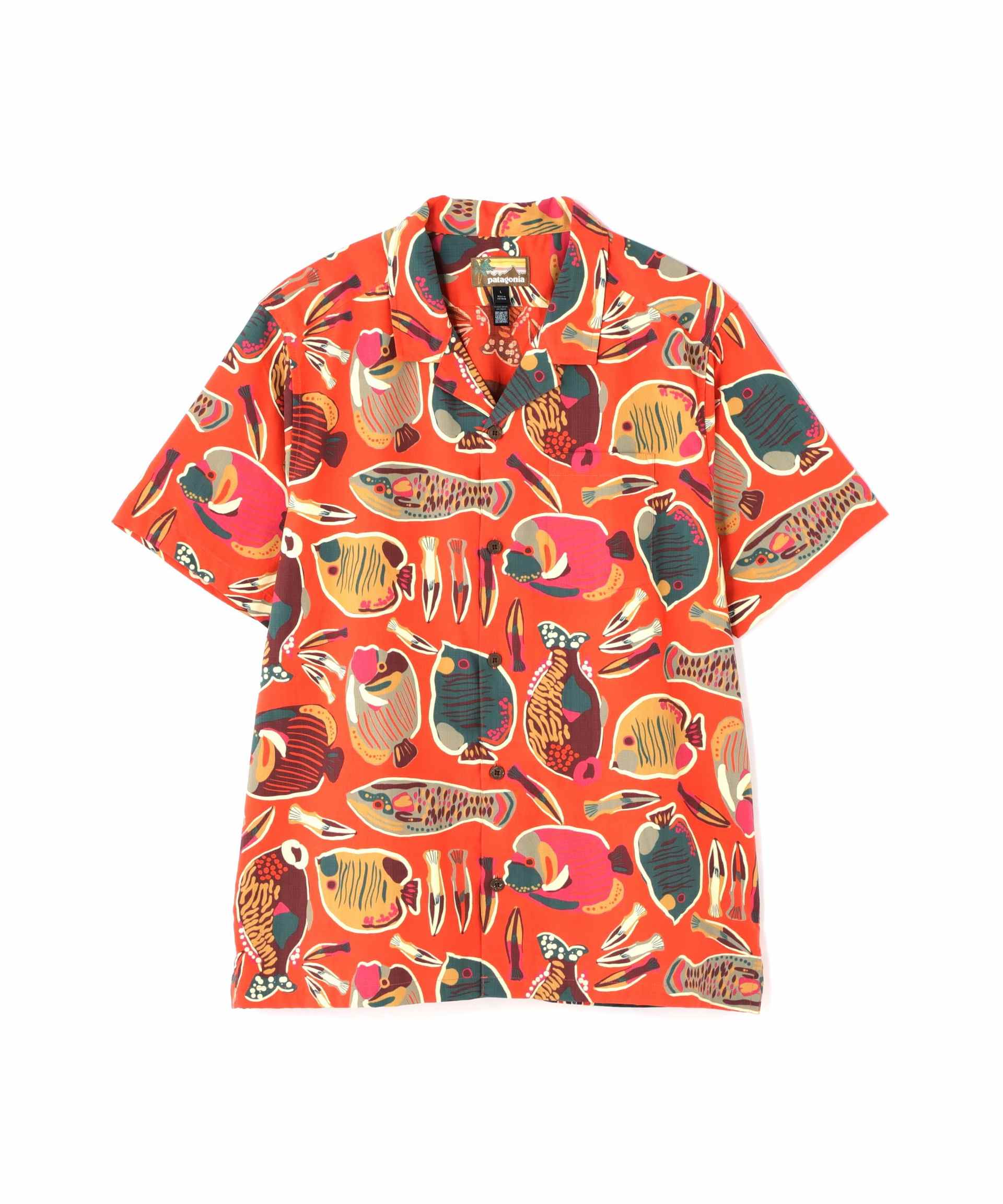 Patagonia/パタゴニア　メンズ・タイダル・スレッズ・キャンプ・シャツ オレンジ