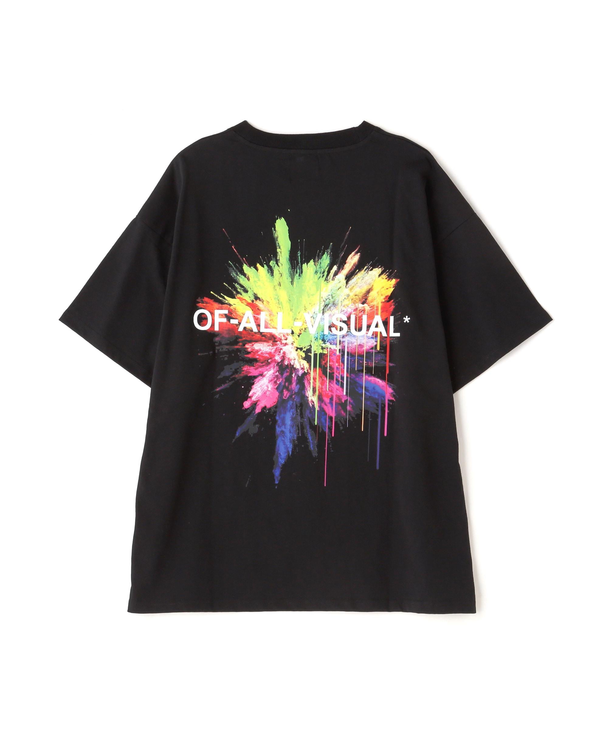 A4A/エーフォーエー/SPLASH s/s TEE ブラック