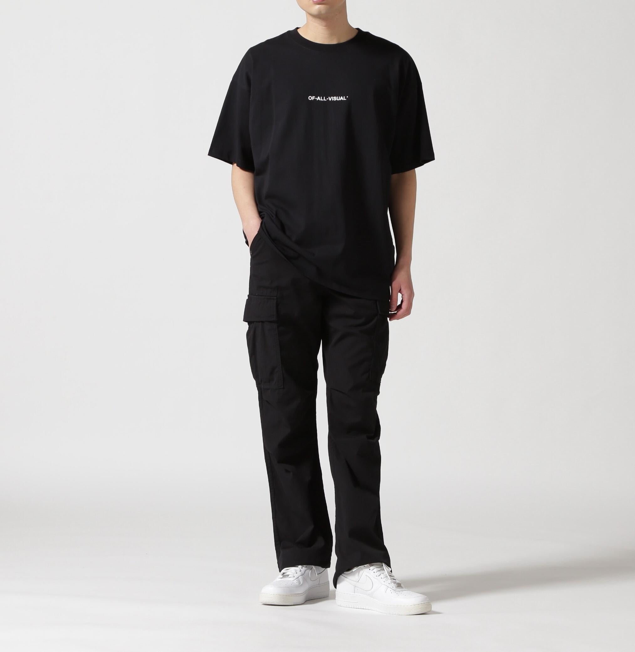 A4A/エーフォーエー/SPLASH s/s TEE ブラック