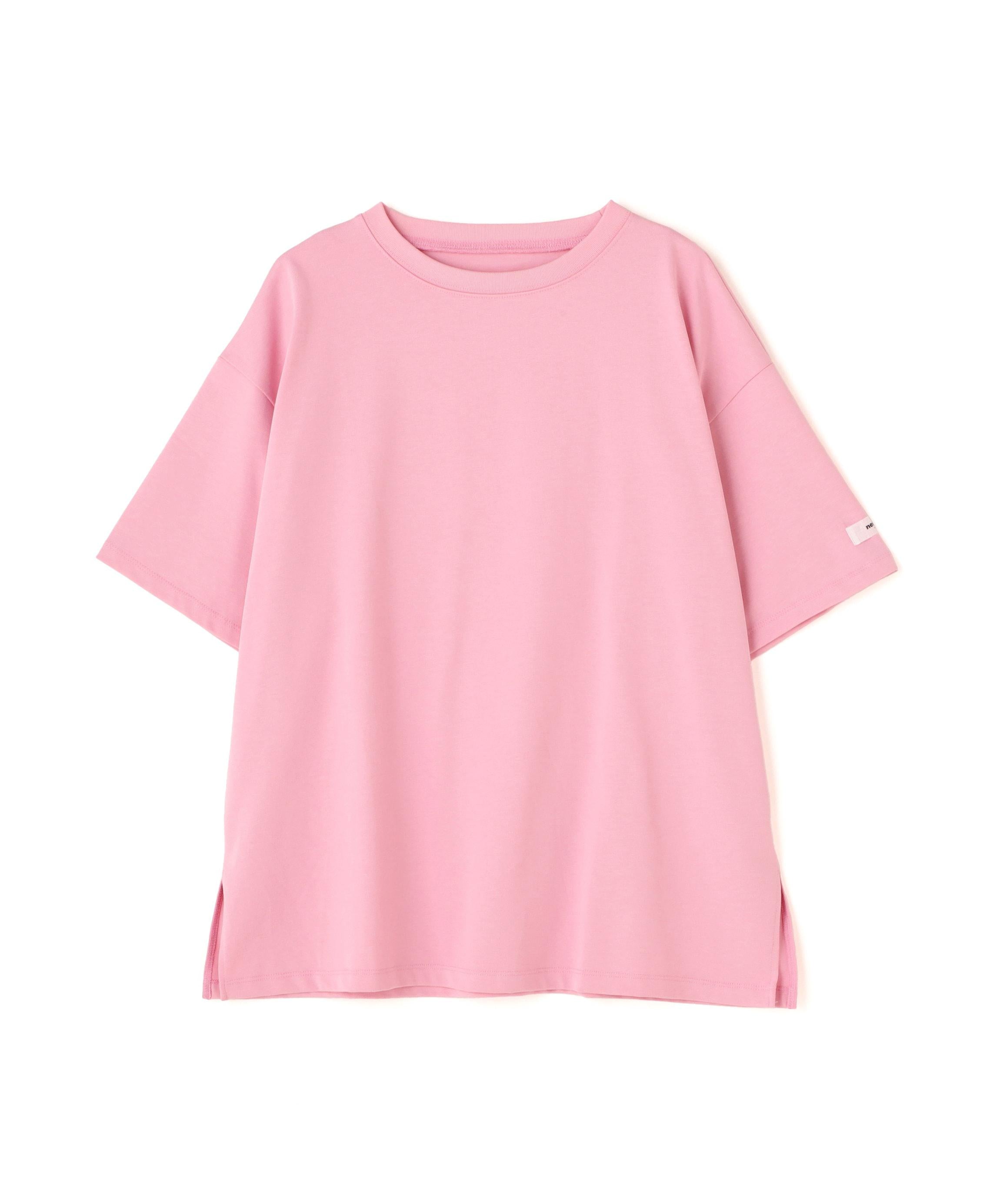 neuon/にゅうろん/オーバーサイズＴシャツ ピンク
