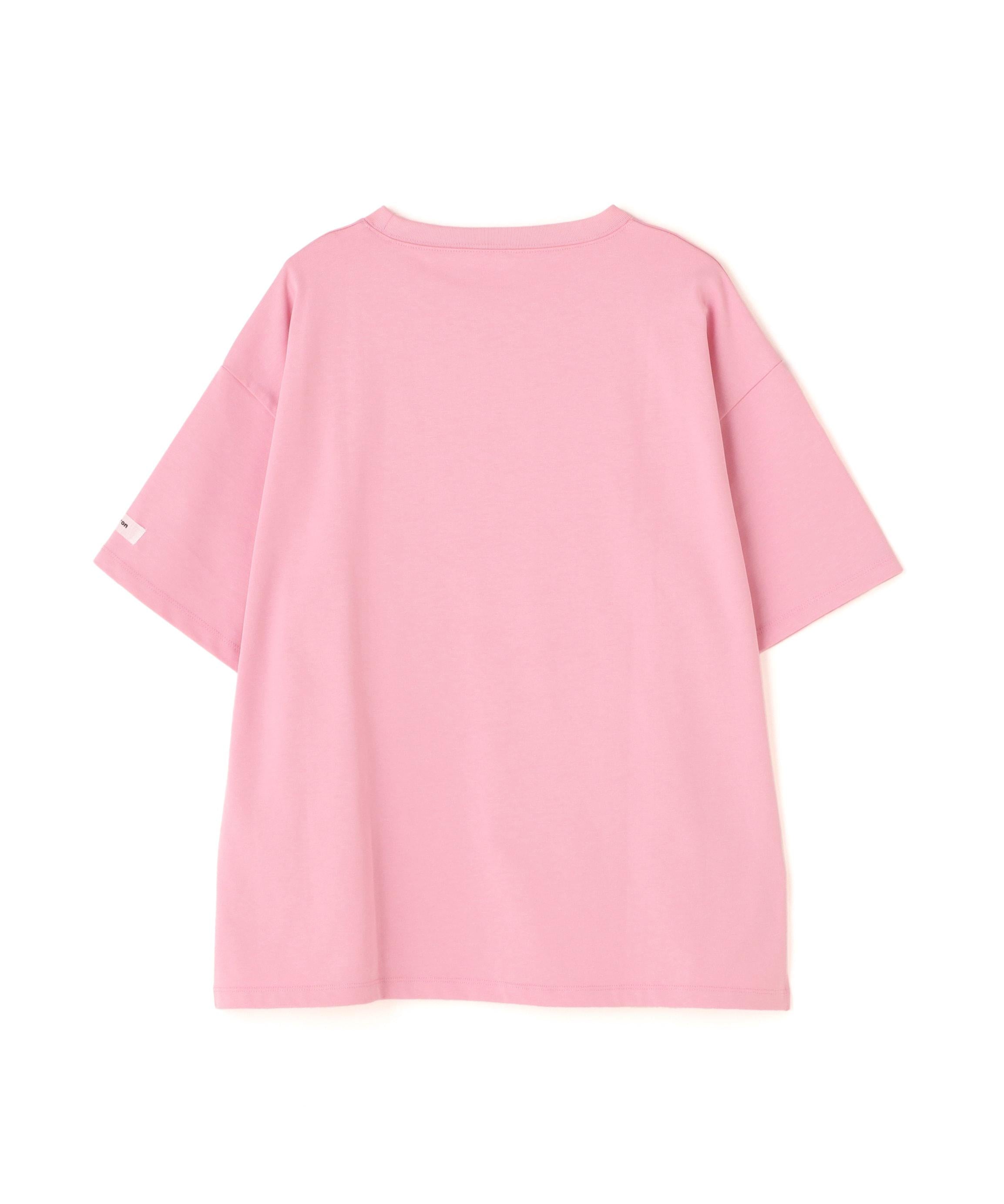 neuon/にゅうろん/オーバーサイズＴシャツ ピンク
