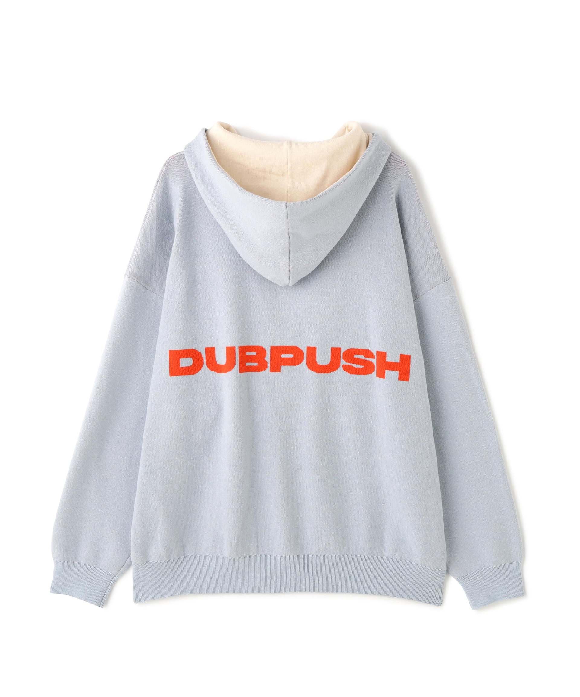 TAIN DOURLE PUSH/タインダブルプッシュ/Exc. KNIT HOODIE ブルー