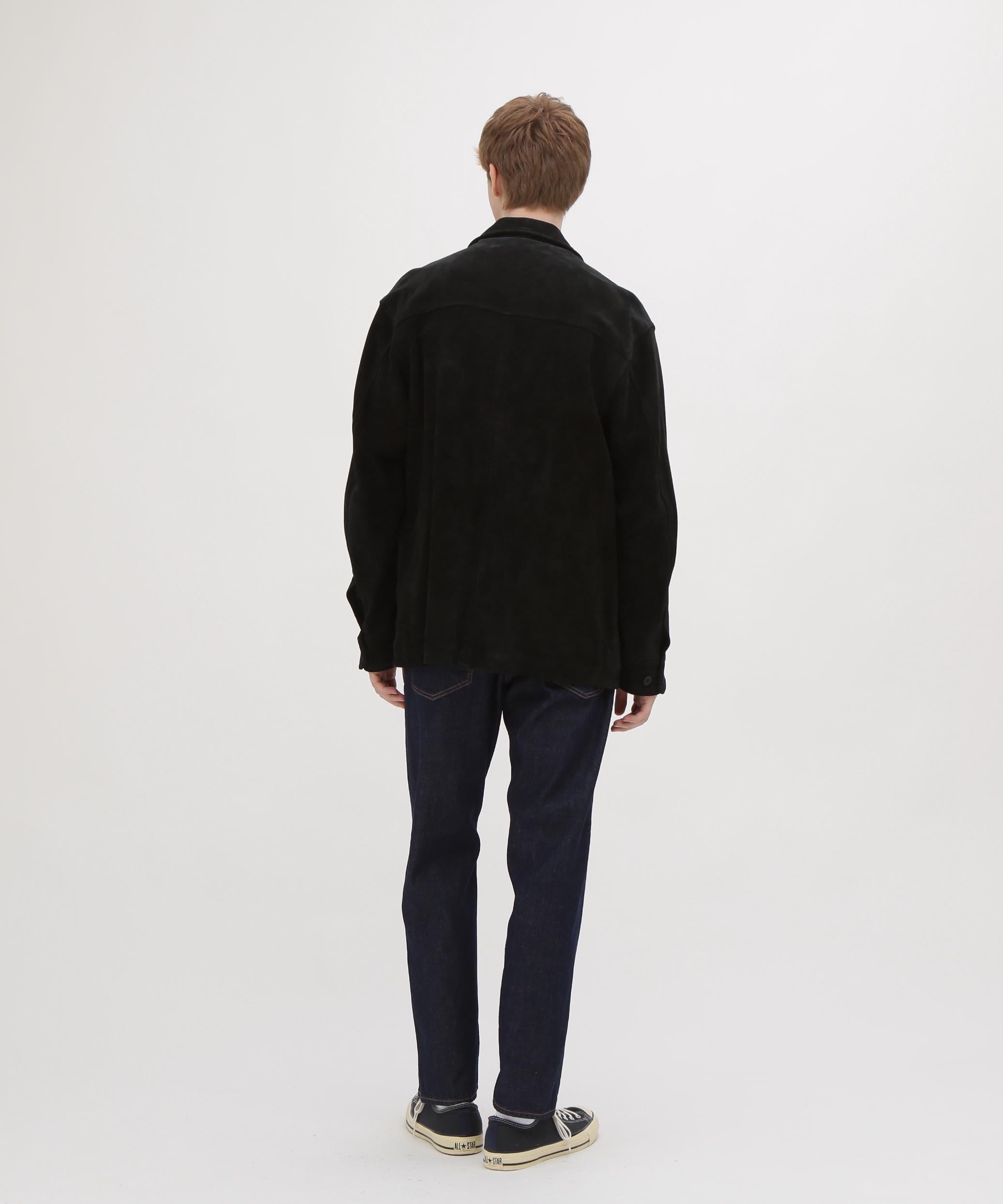 GOAT SUEDE JUNGLE FATIGUE JACKET ブラック