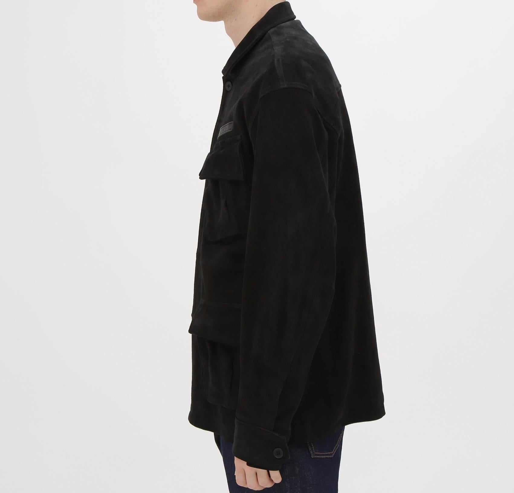 GOAT SUEDE JUNGLE FATIGUE JACKET ブラック
