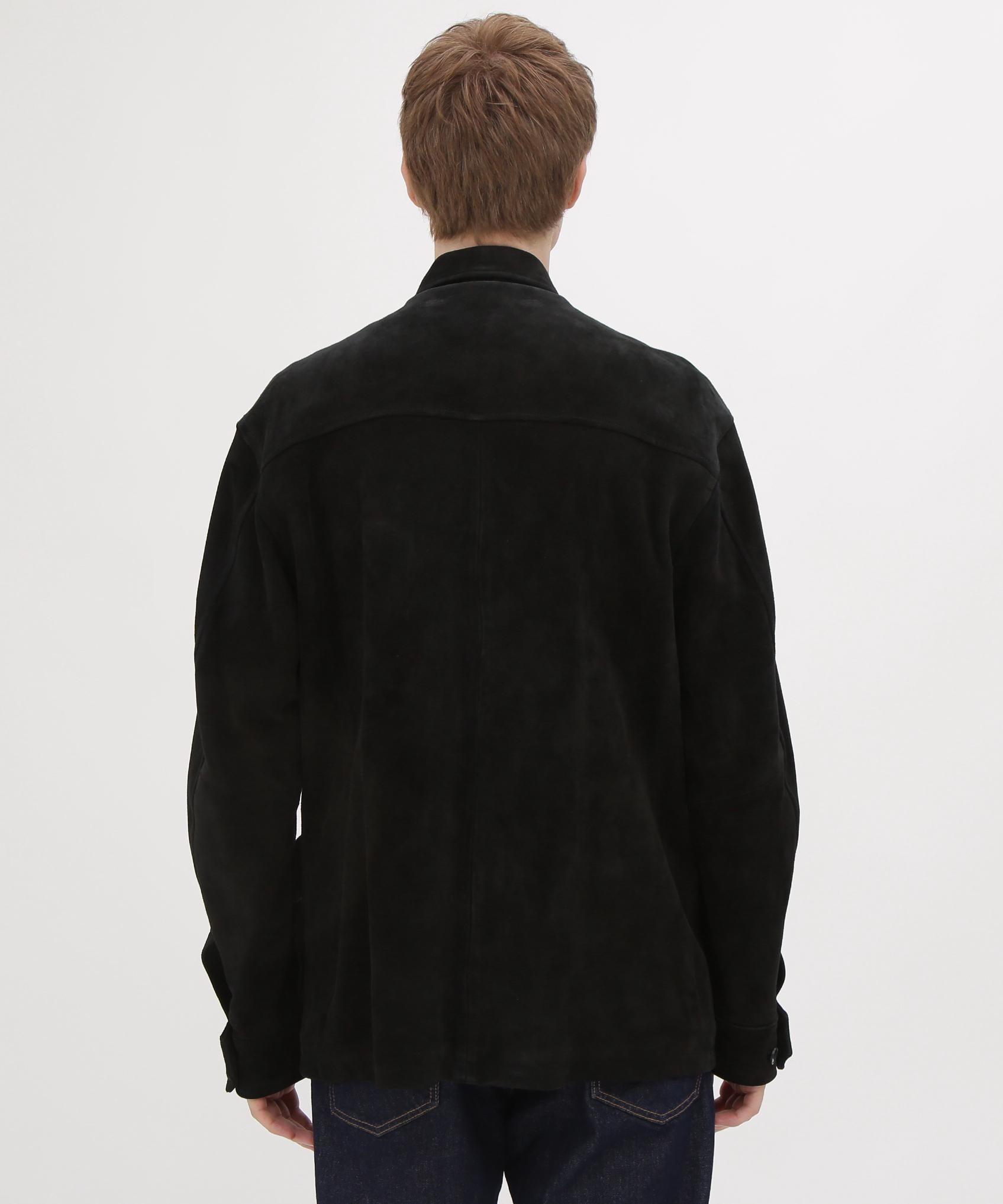 GOAT SUEDE JUNGLE FATIGUE JACKET ブラック