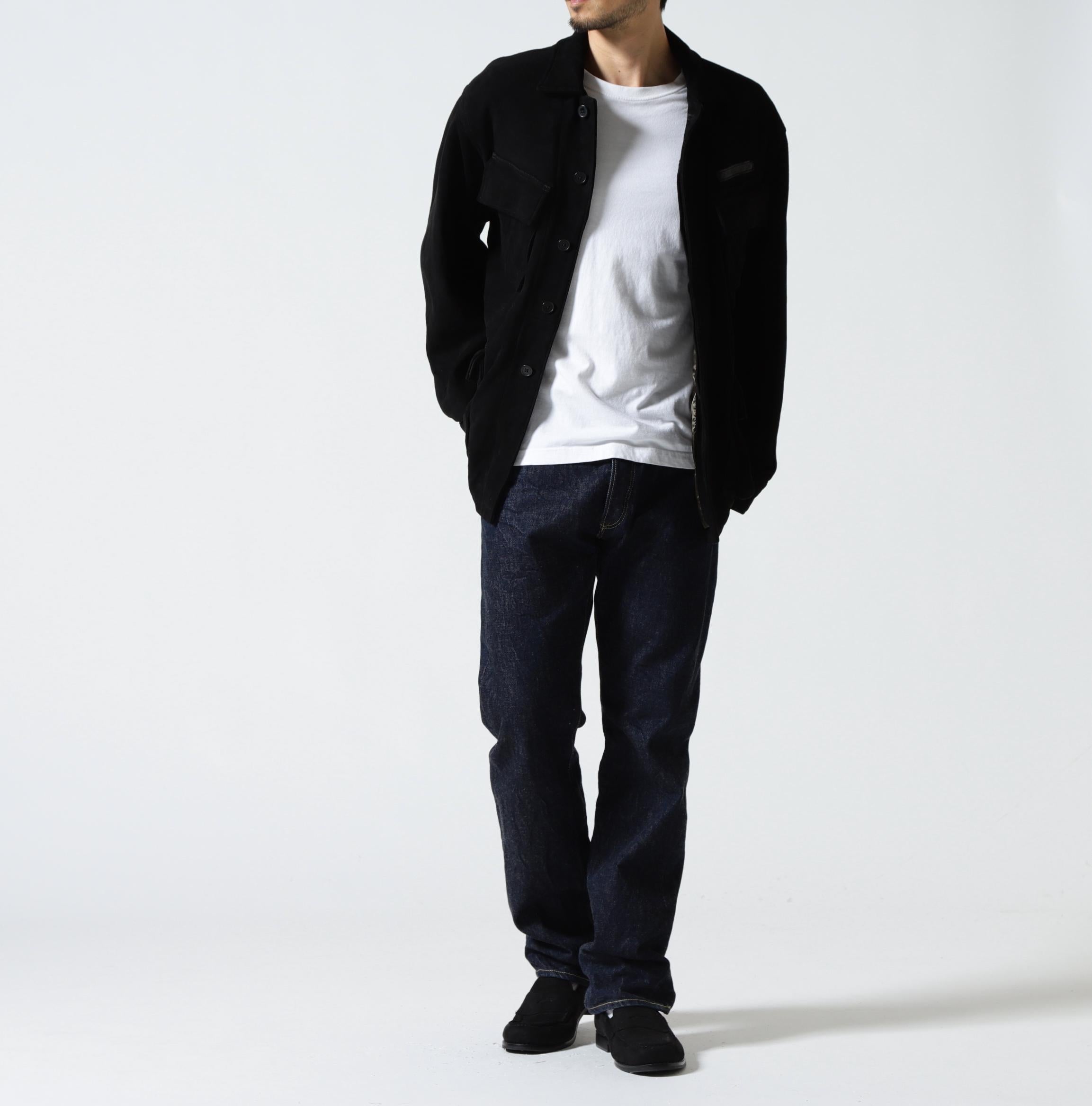 GOAT SUEDE JUNGLE FATIGUE JACKET ブラック