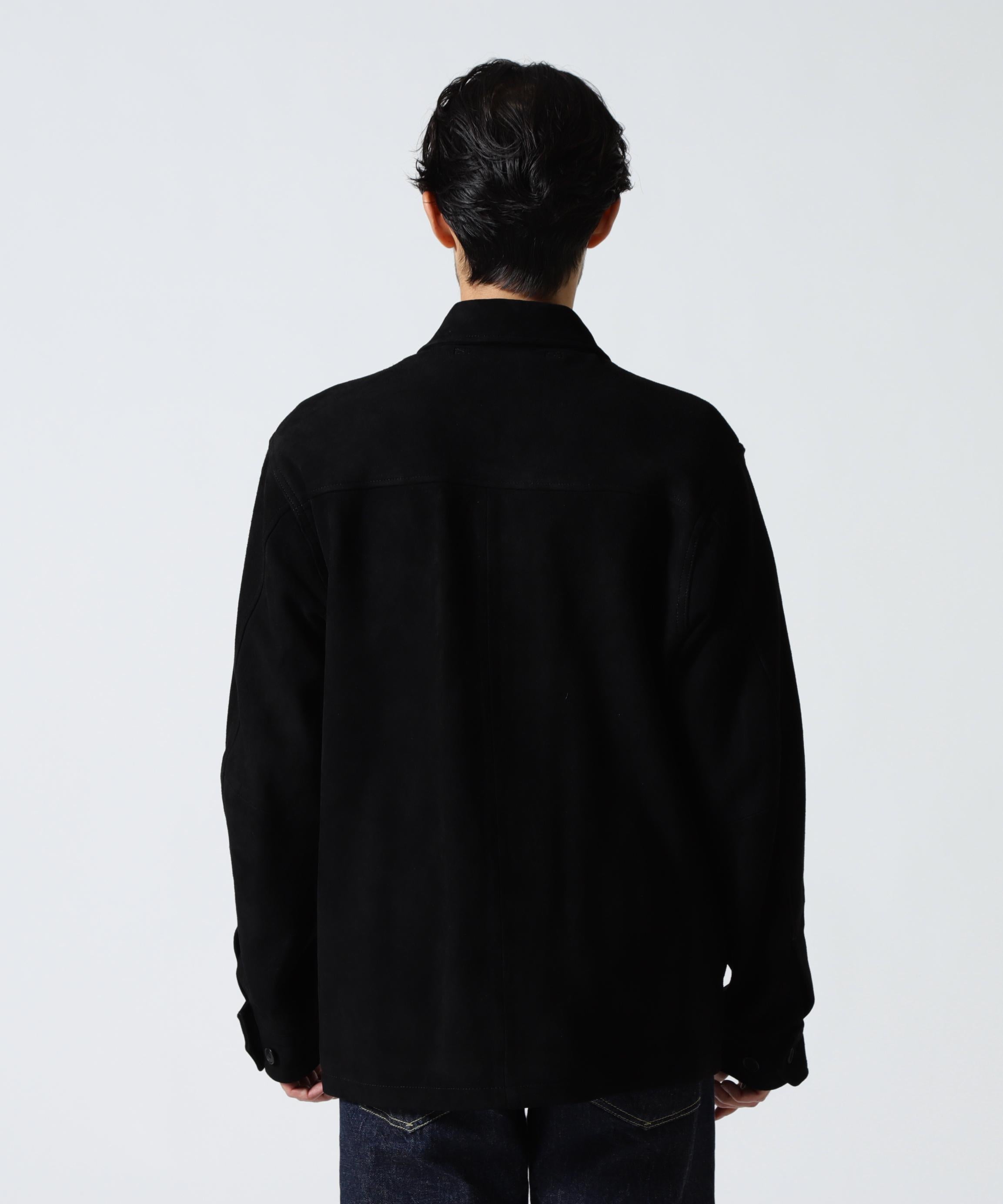 GOAT SUEDE JUNGLE FATIGUE JACKET ブラック