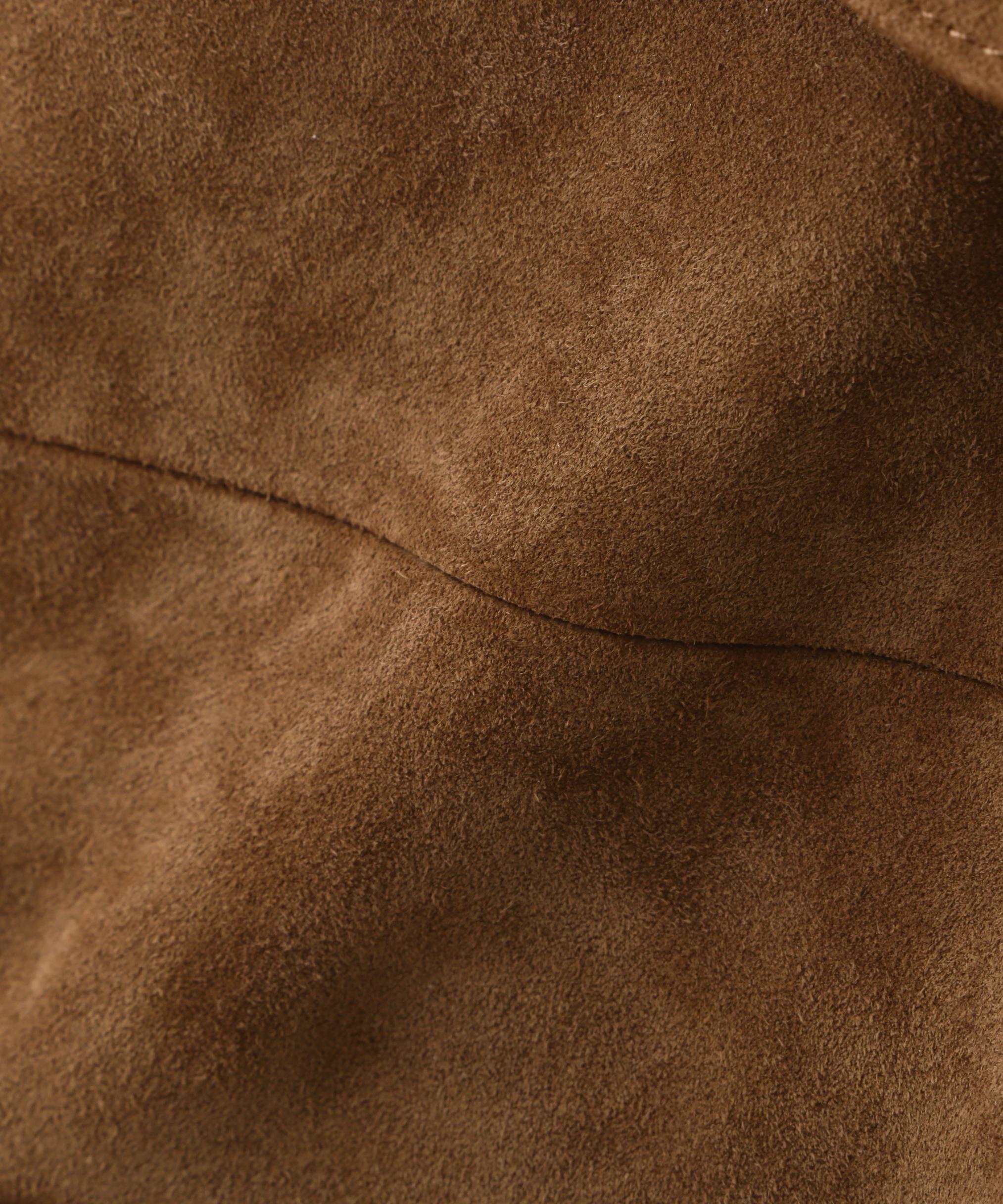 GOAT SUEDE JUNGLE FATIGUE JACKET ブラウン