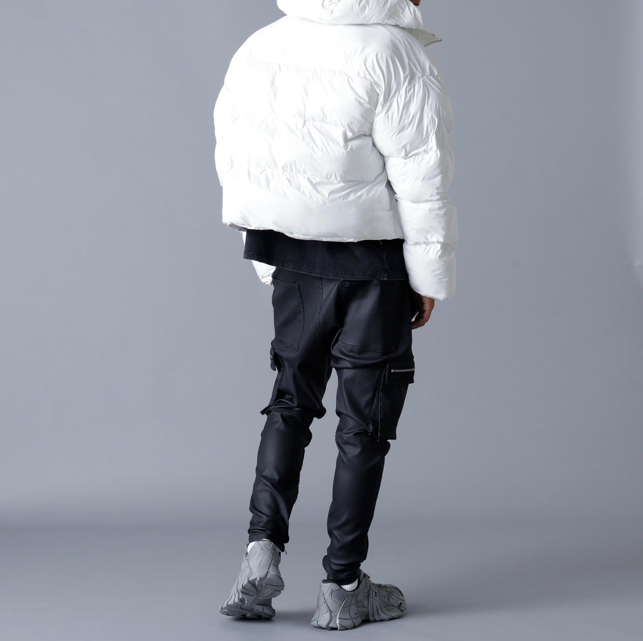DankeSchon/ダンケシェーン/高密度NYLON HOODED BLOUSON ホワイト