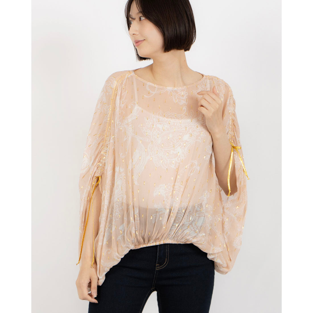 エイトピーエム 8PM 8PM BLOUSE （ベージュ） ベージュ