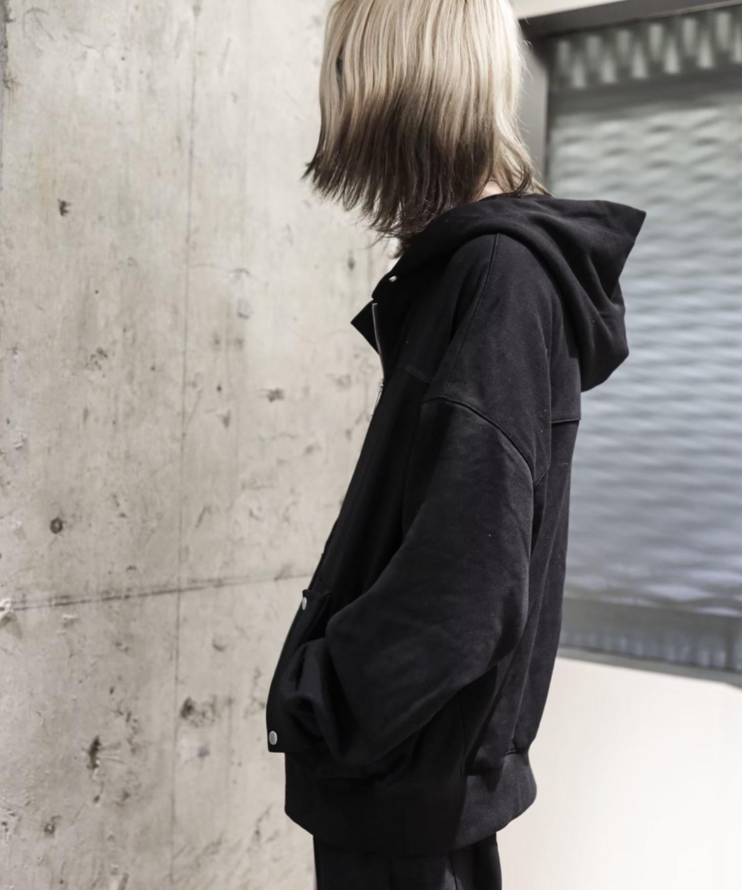 A.F ARTEFACT/エーエフ・アーティファクト/別注Zip Hoodie ブラック