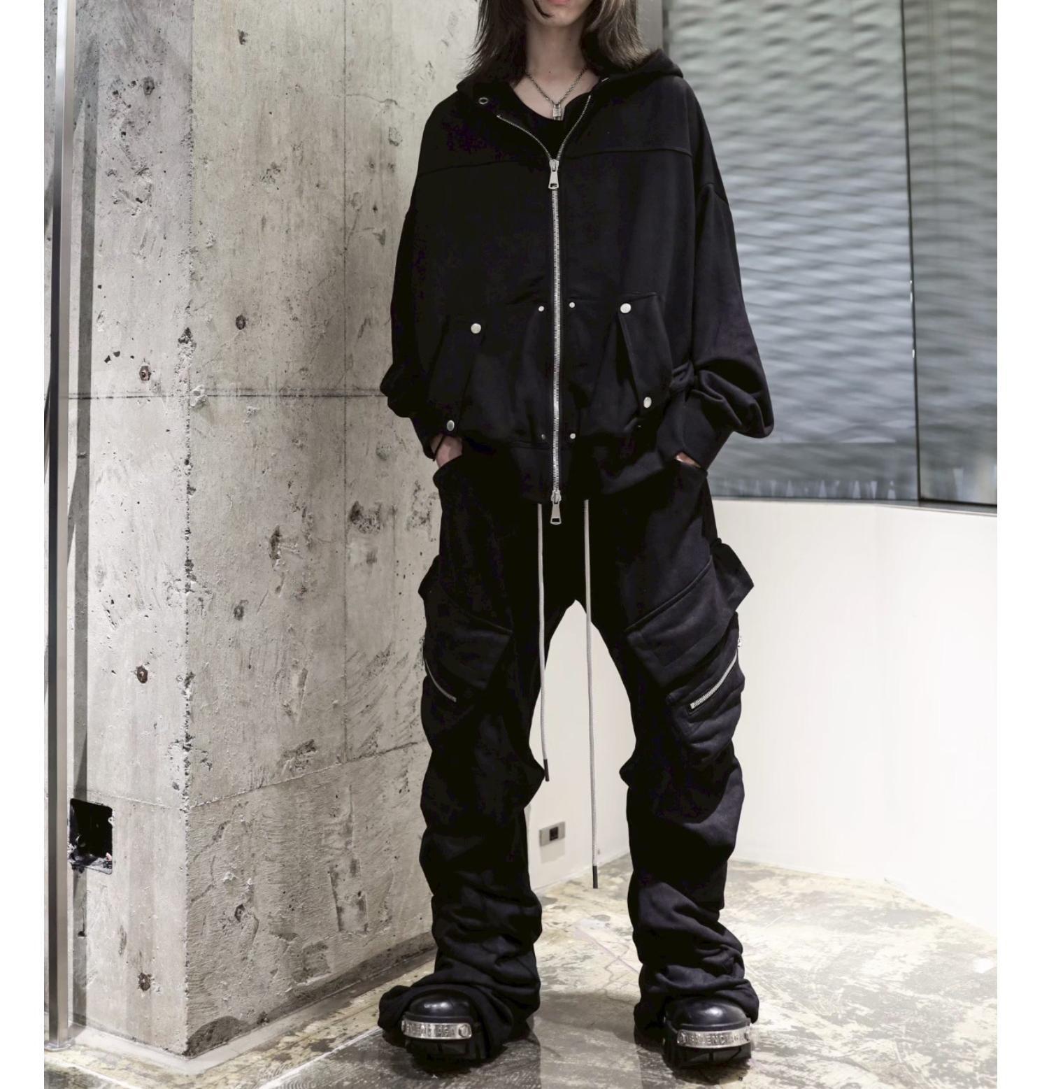 A.F ARTEFACT/エーエフ・アーティファクト/別注Zip Hoodie ブラック