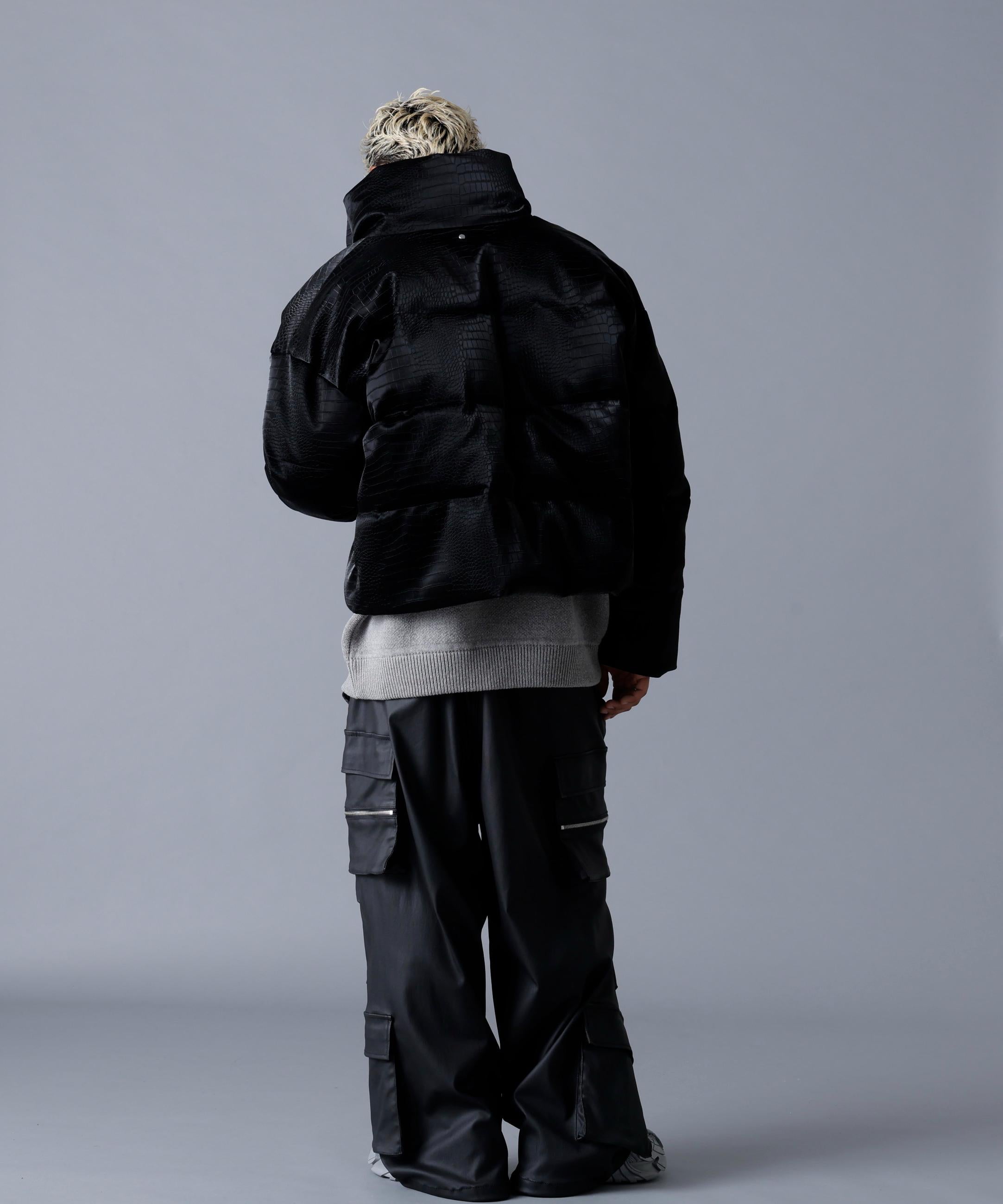 DankeSchon/Danke Schön/PU Short Blouson Crocodile