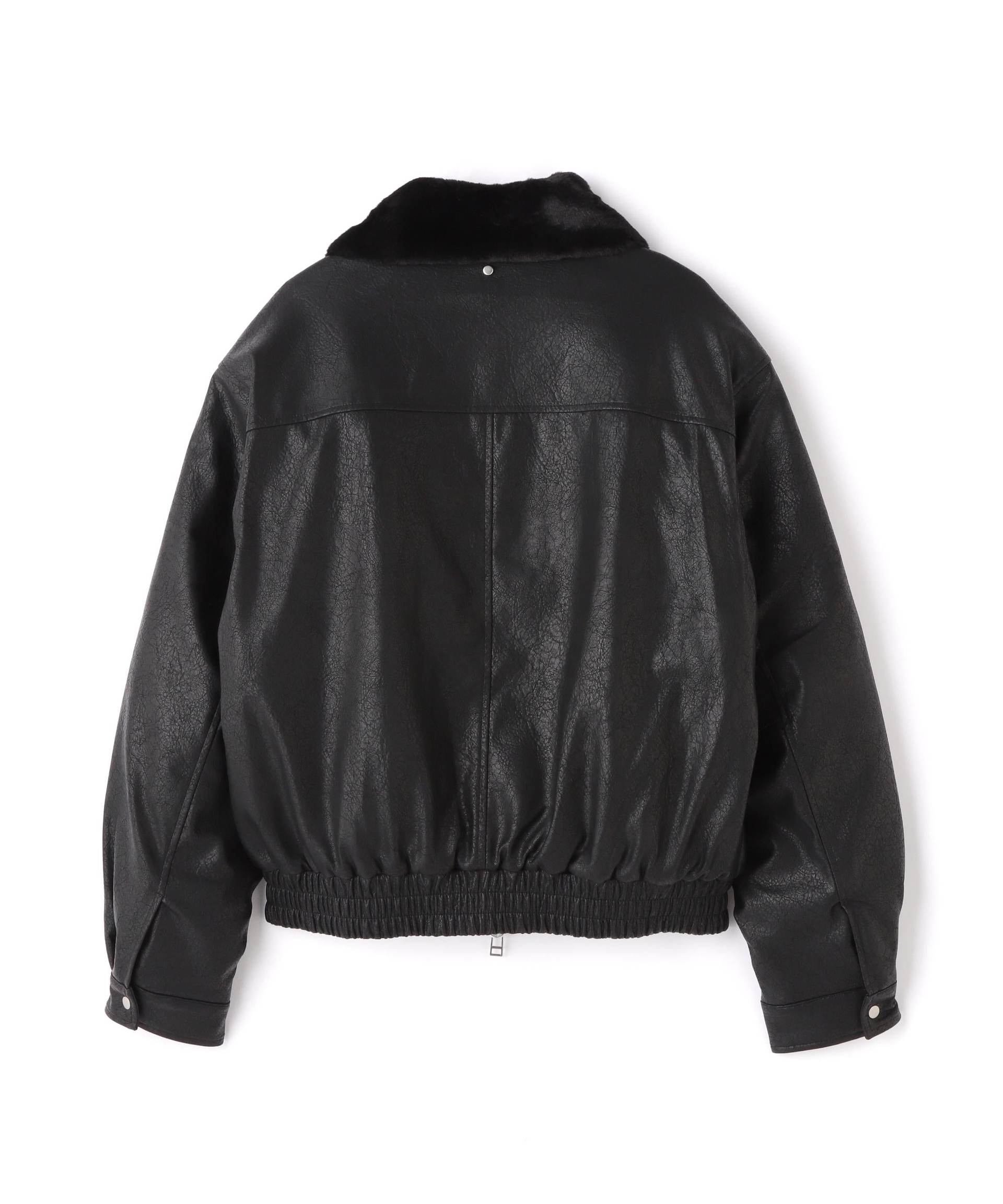 DankeSchon/ダンケシェーン/PU LEATHER A2 BLOUSON