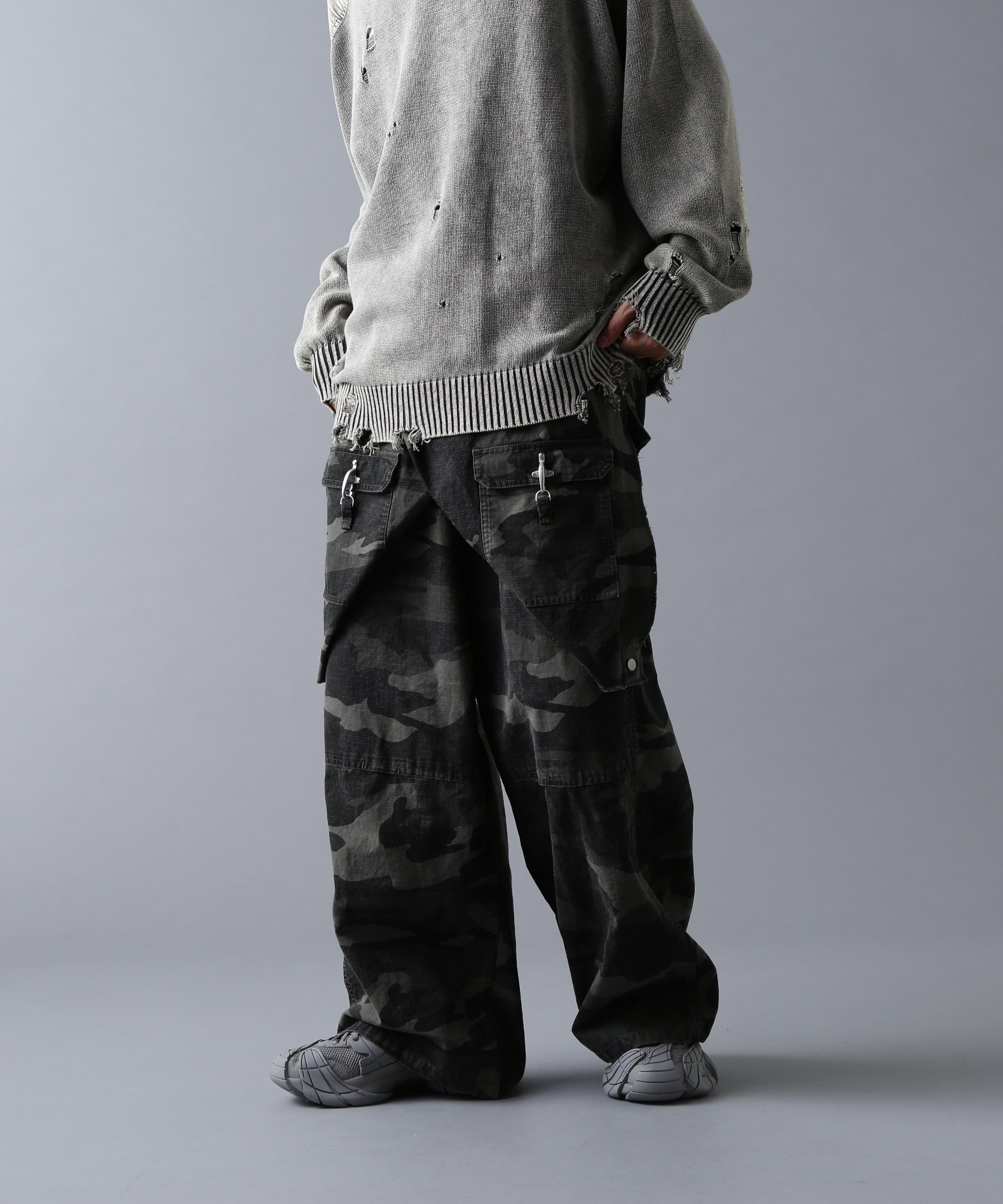 DankeSchon/ダンケシェーン/>IPSTOP EP>ON CA>GO PANTS グレー