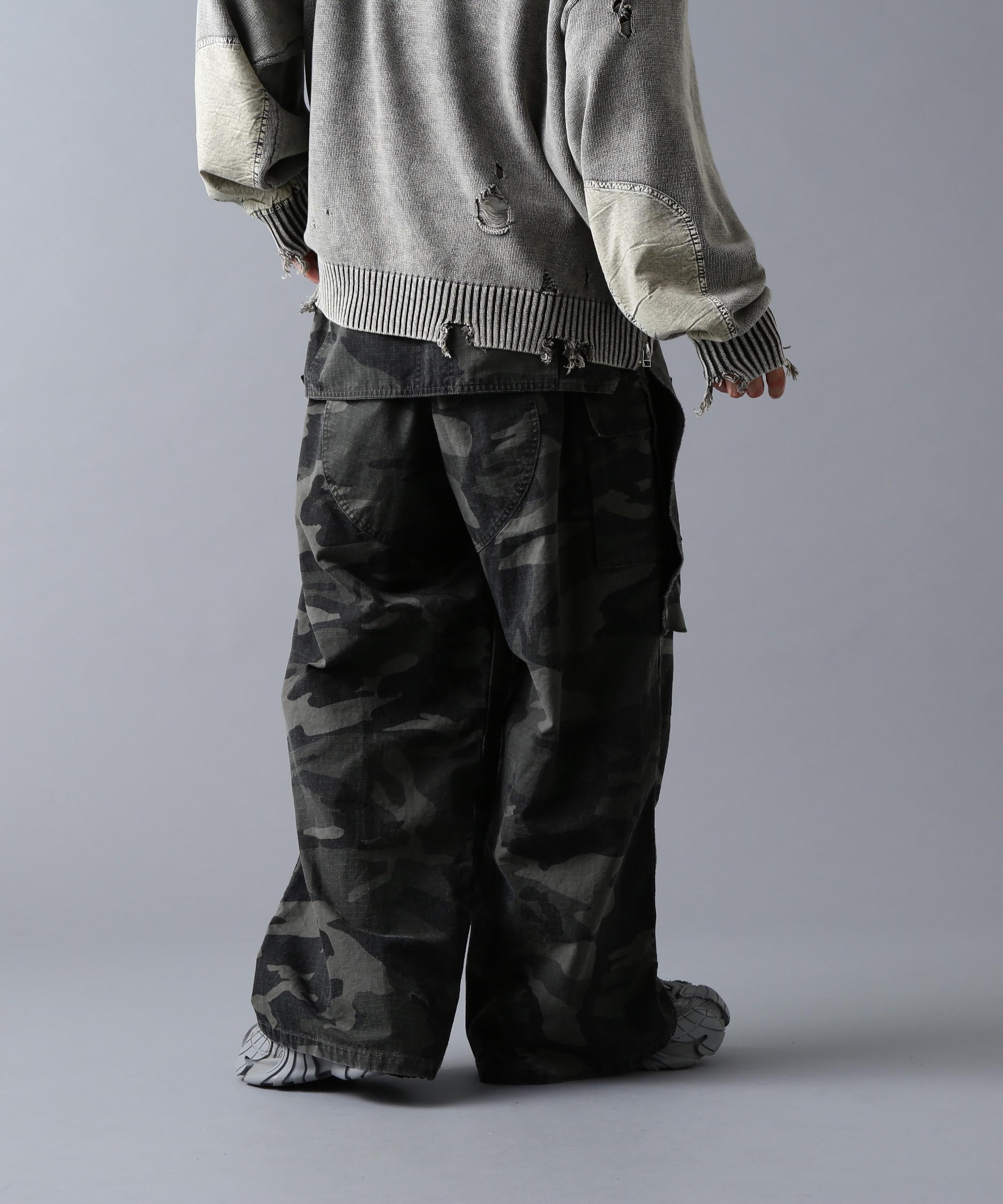 DankeSchon/ダンケシェーン/>IPSTOP EP>ON CA>GO PANTS グレー