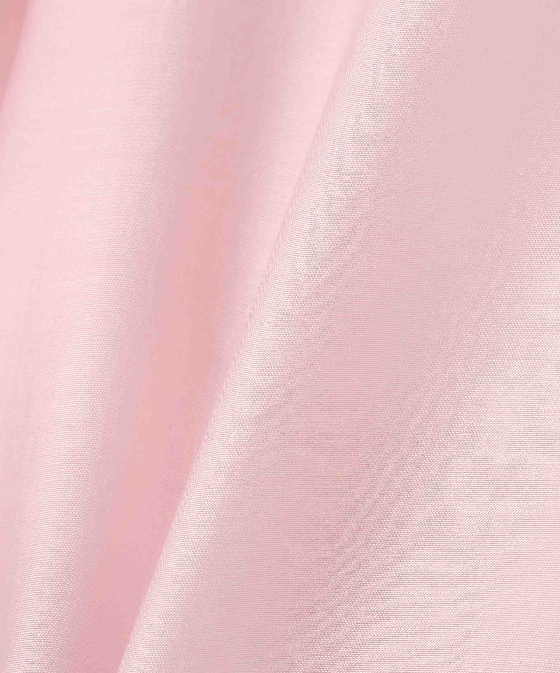 短丈シアーシャツ ピンク