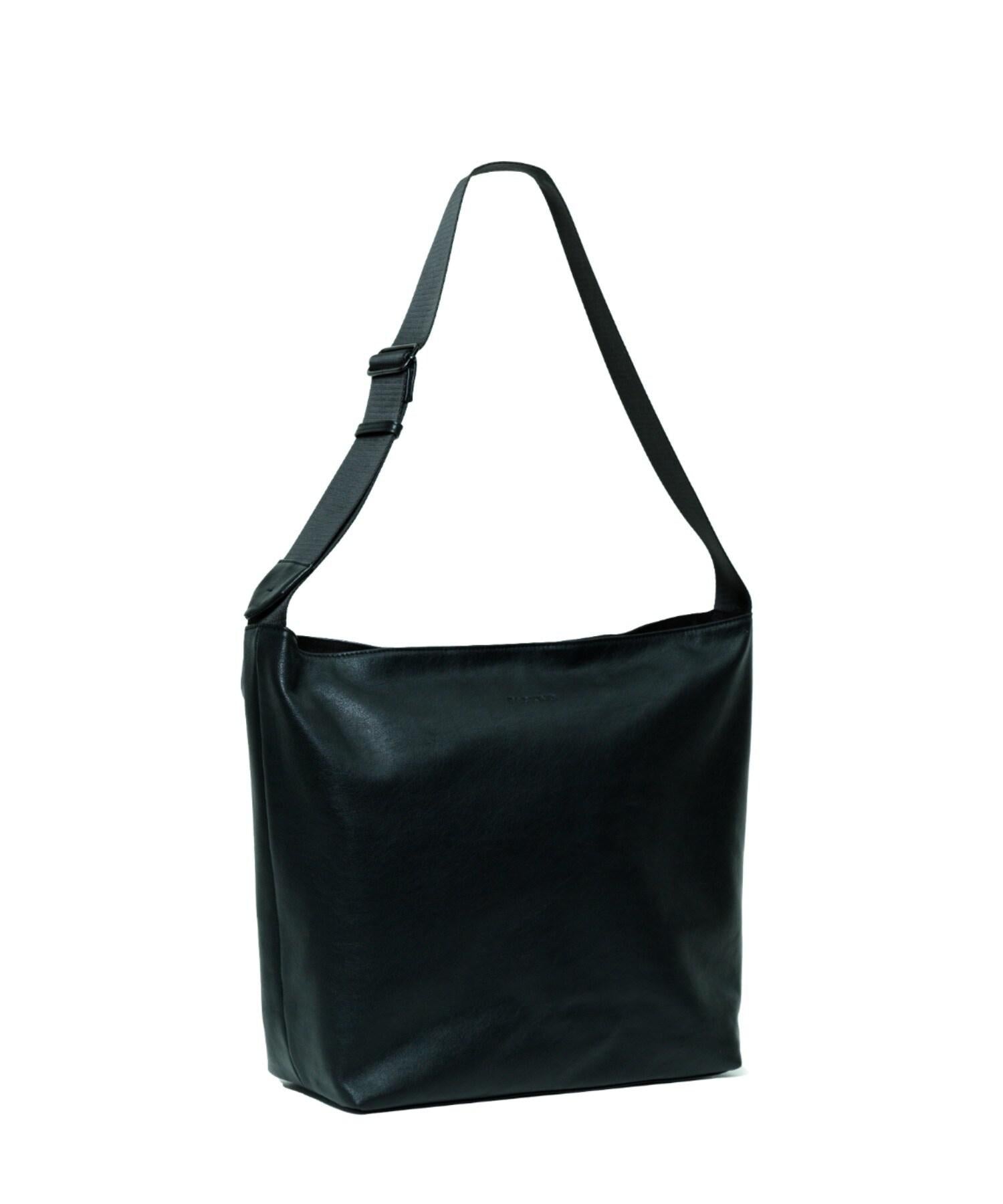 PACKING/パッキング/LEATHE> MESSENGE>/レザーメッセンジャー/PA-043 ブラック