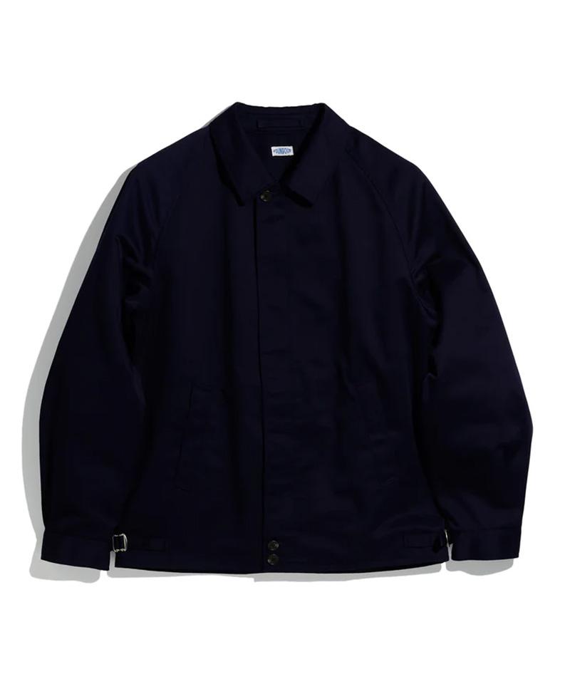 FOUNDOUR/ファウンダ/T/C TWILL ZIP UP BLOUSON ネイビー