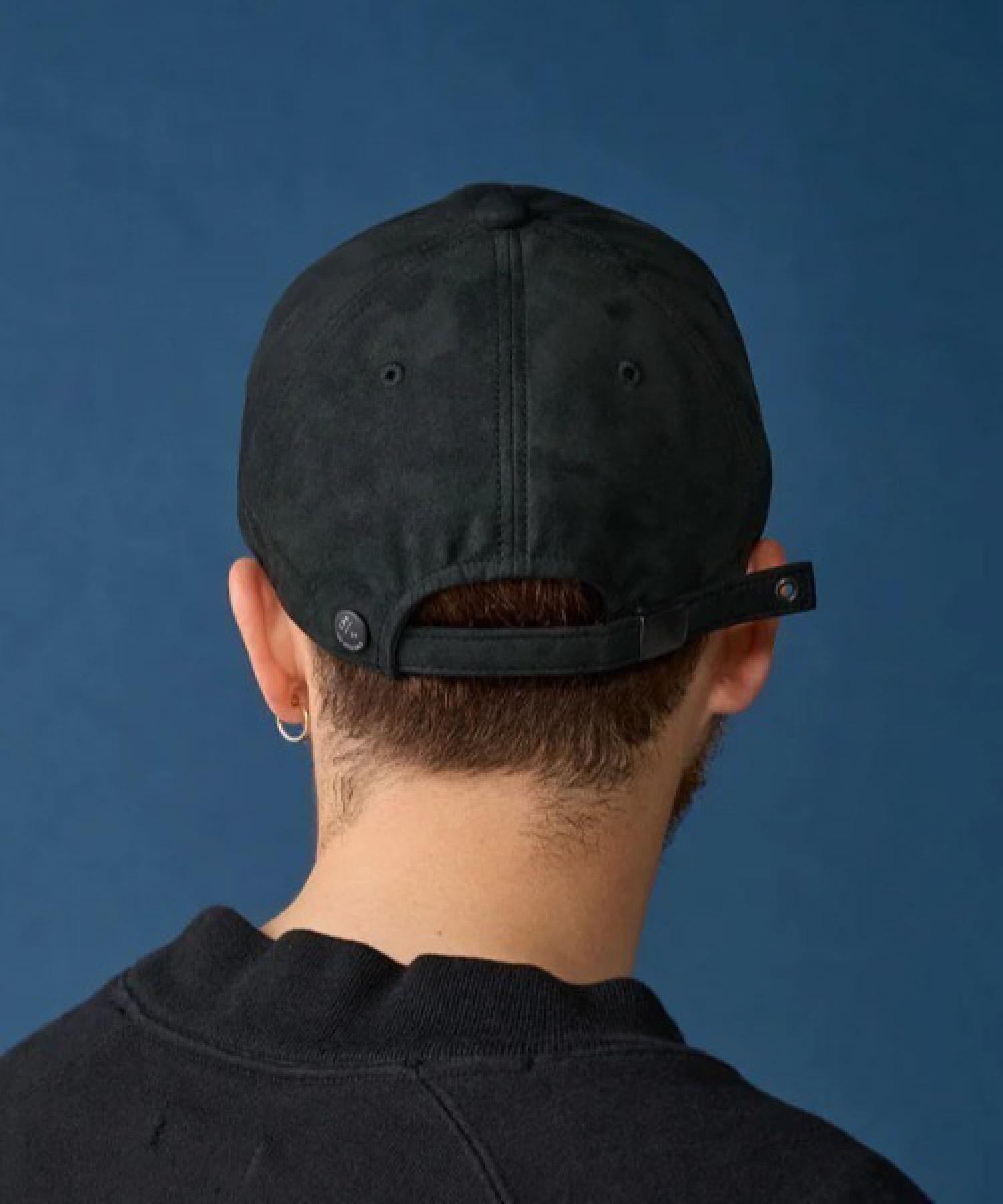 CPH/シーピーエイチ/DEEP 6 PANEL CAP/SYNTHETIC SUEDE ブラック