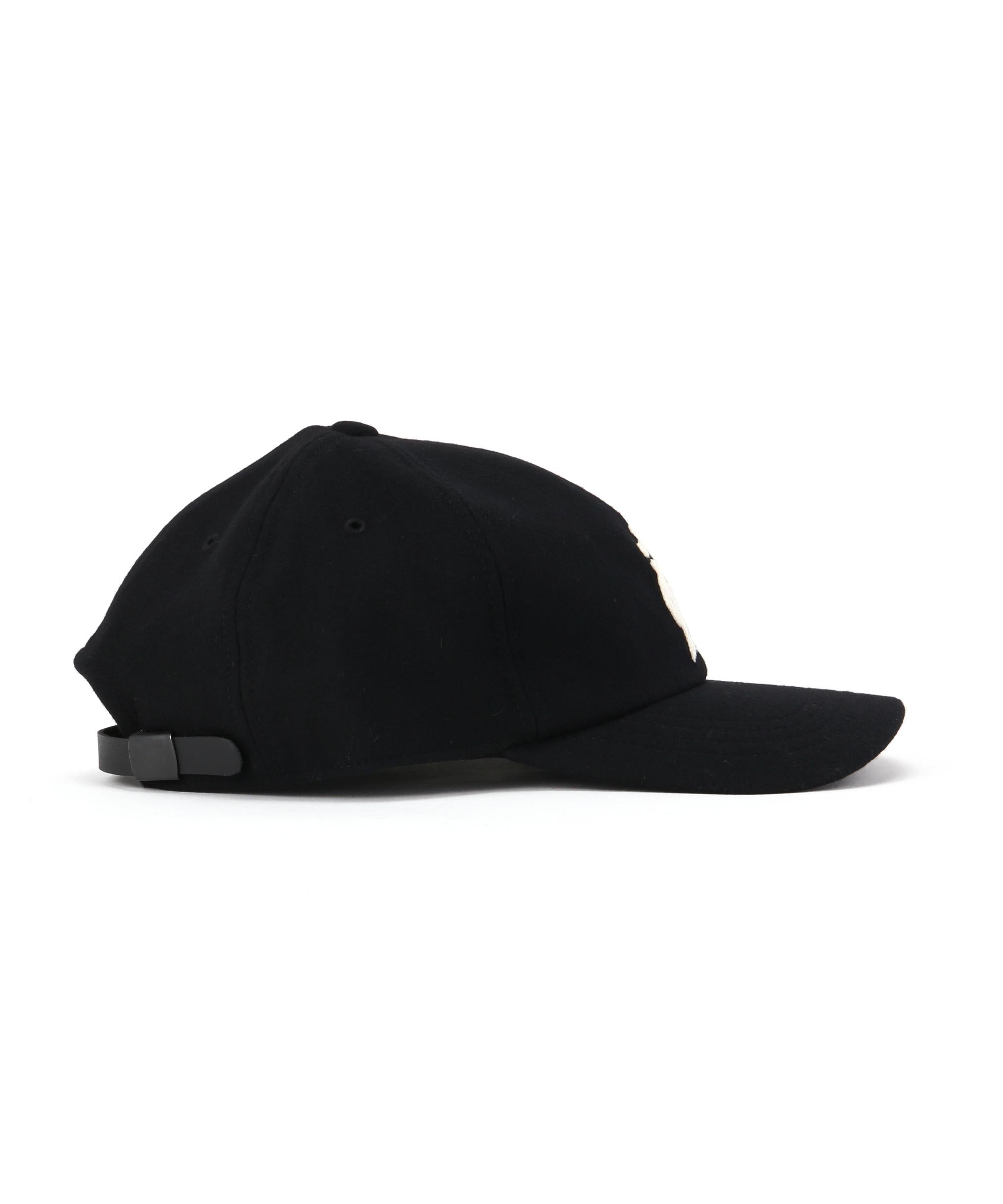 CPH/シーピーエイチ/6 PANEL CAP/WOOL CPH EMB ブラック