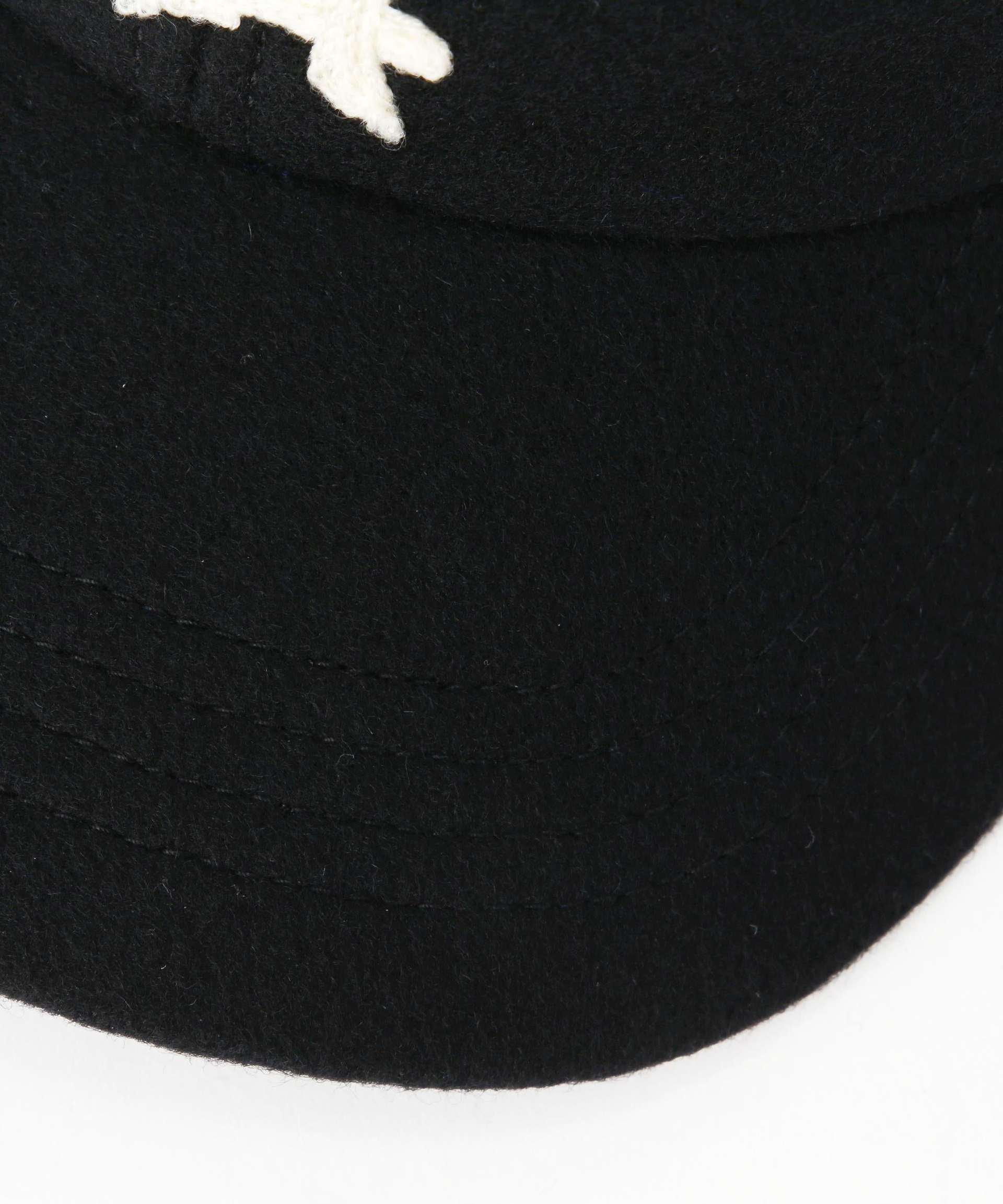 CPH/シーピーエイチ/6 PANEL CAP/WOOL CPH EMB ブラック