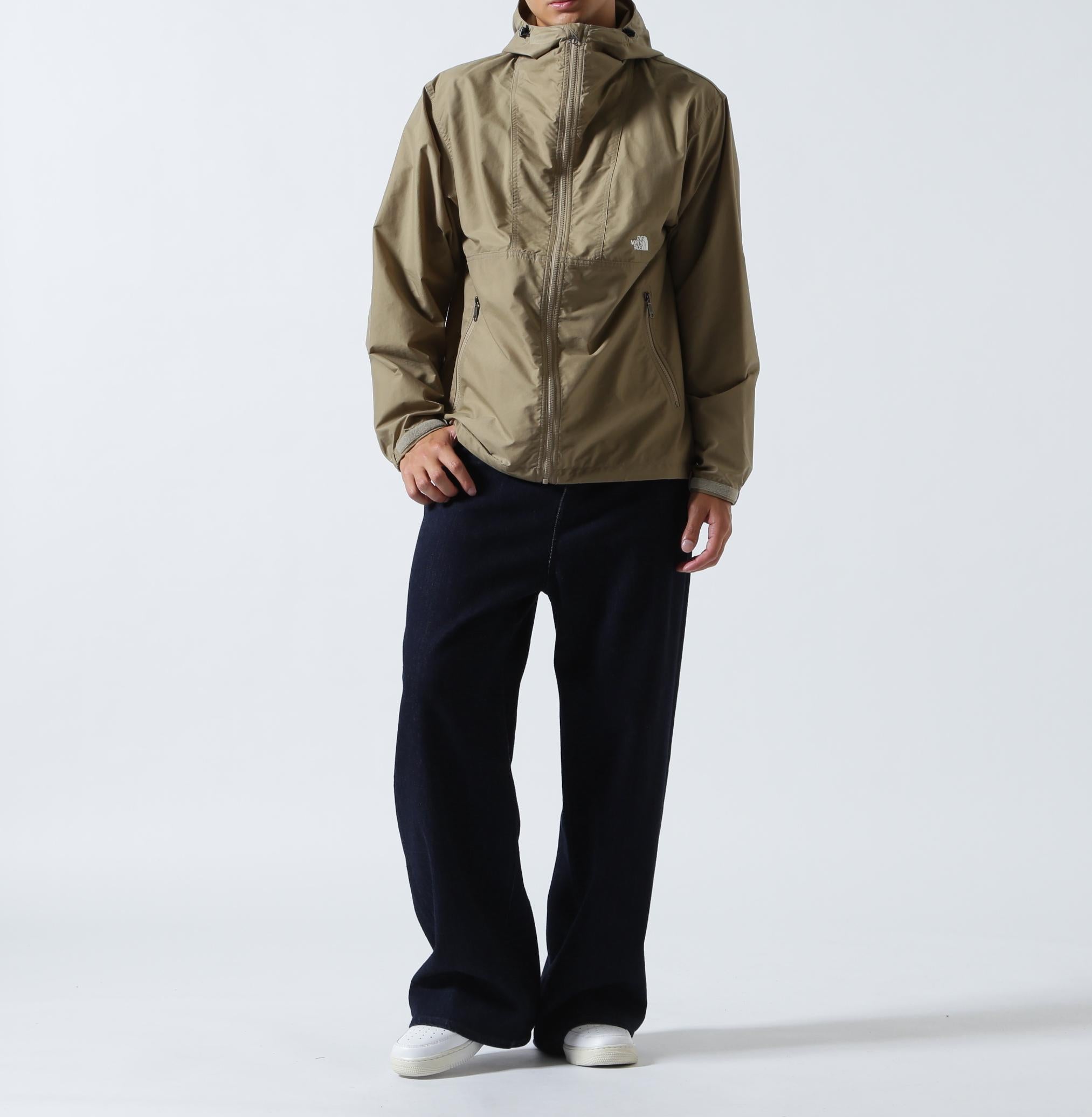 美品 THE NORTH FACE Compact Jacket M Black THE NORTH FACE Compact Jacket