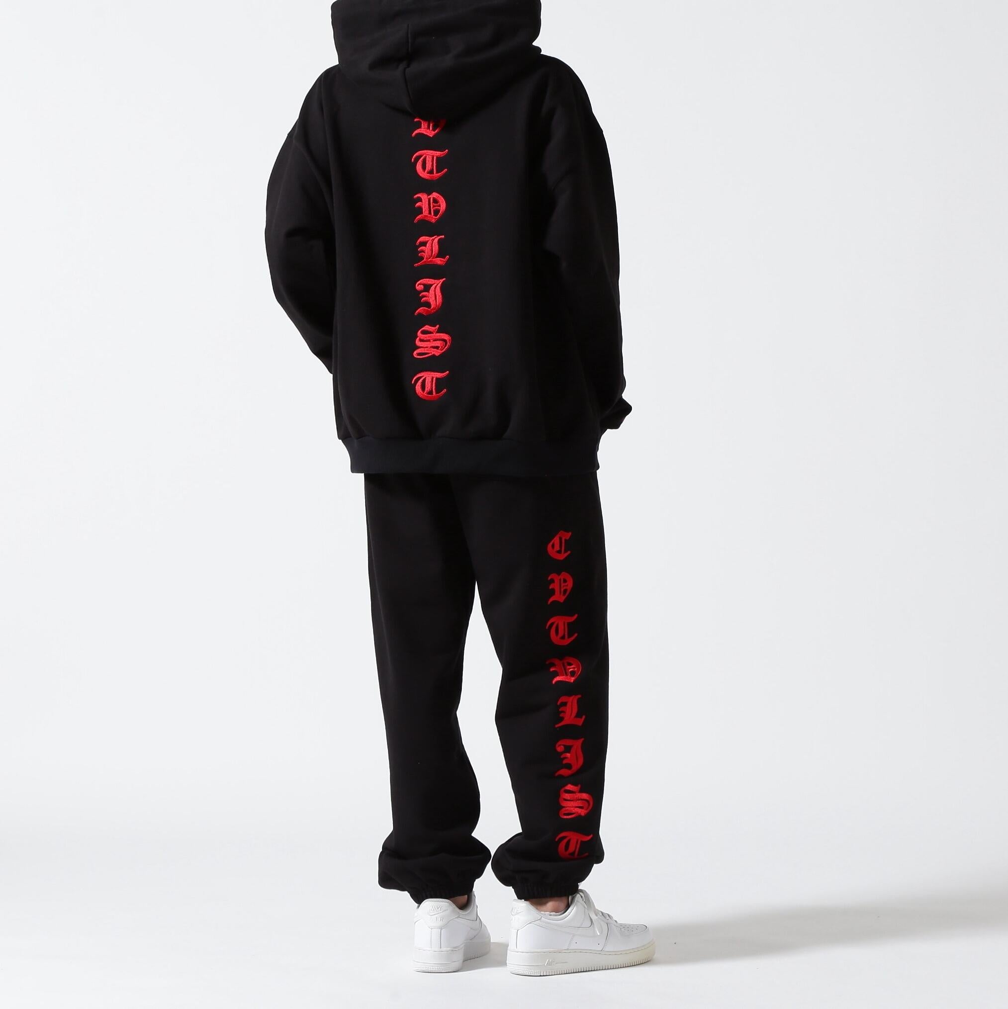 CTLS/シーティーエルエス/別注EMR>OIDE>Y SWEAT PANTS ブラック