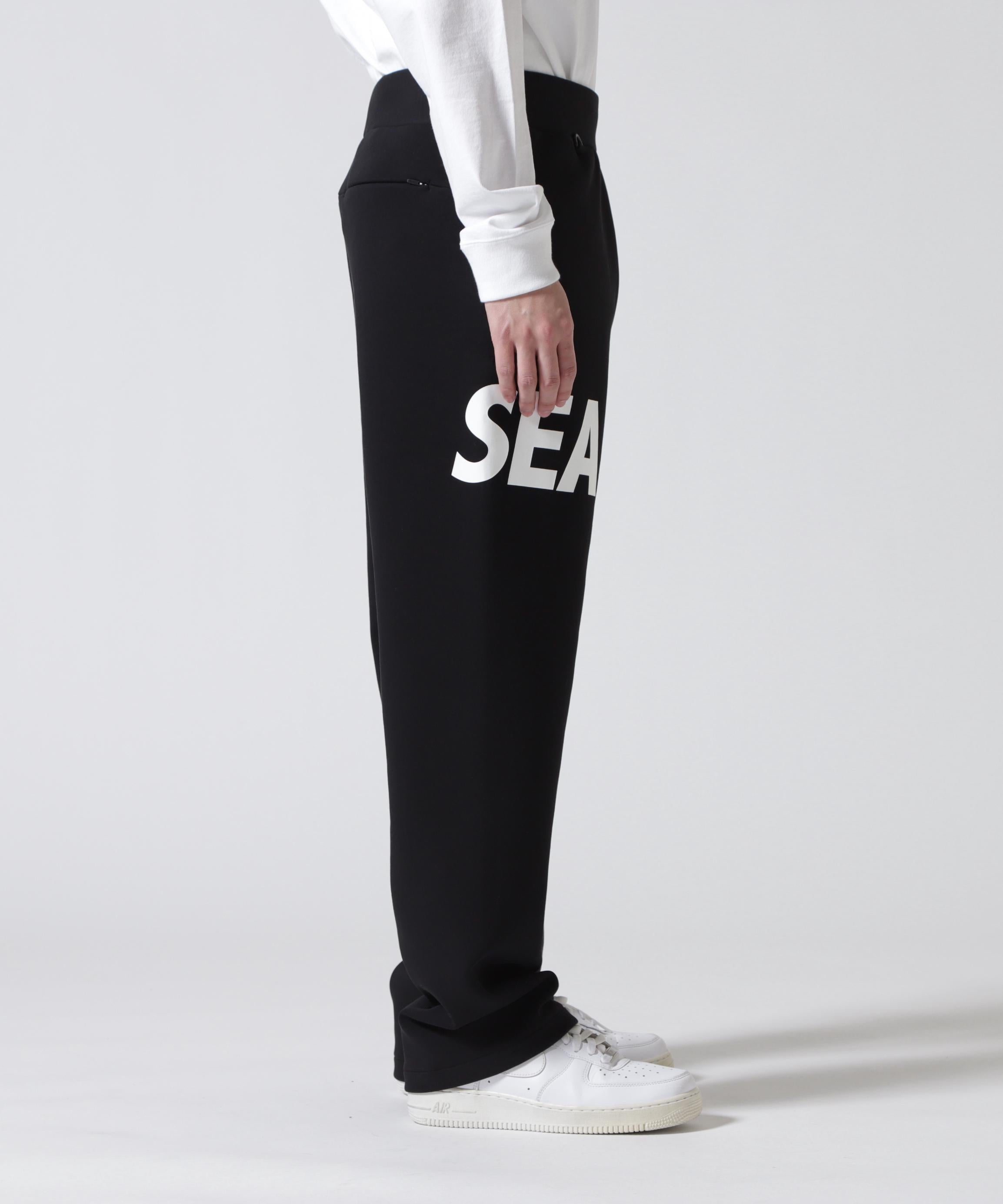 WIND AND SEA（ウィンダンシー）Loose Fit Wide Pants ブラック