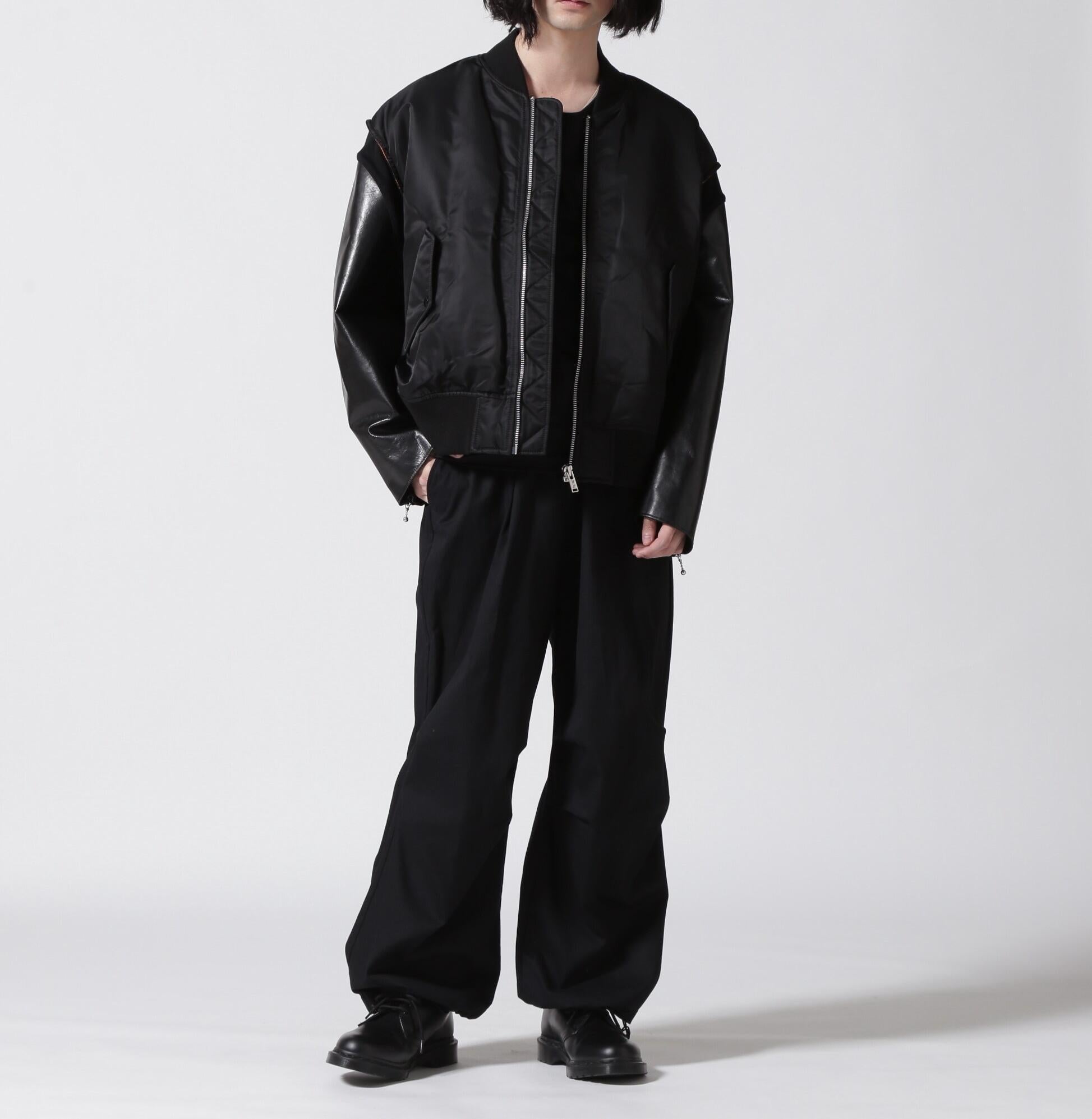 ジャケット・アウター UNDERCOVER MEN UC2D9205 UNDERCOVER/Undercover/Sleeve Leather MA-1/UC2D9205