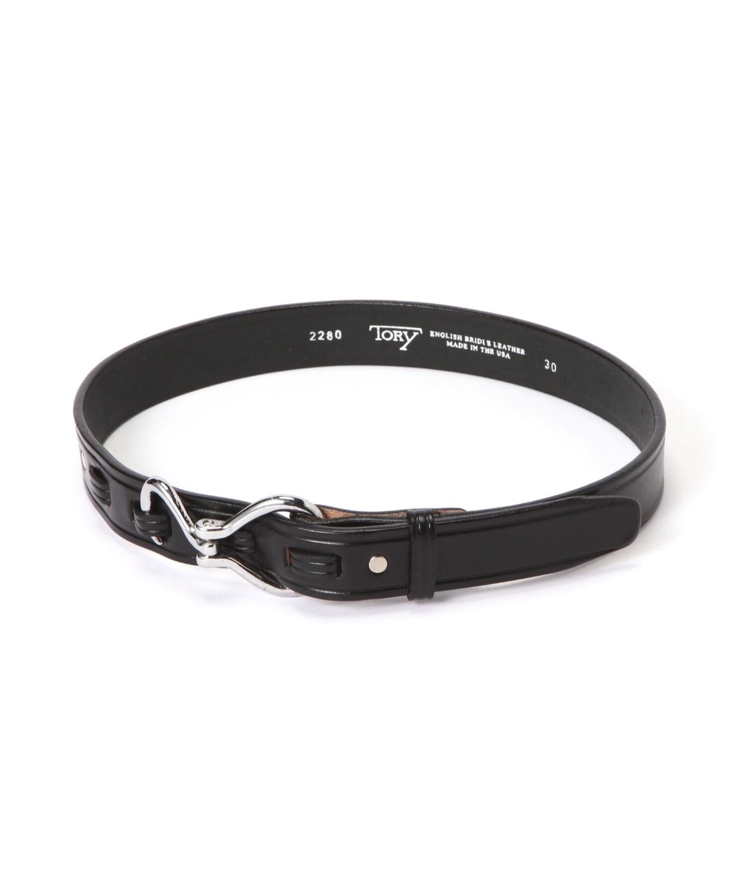 TORY LEATHER Nickel Hoof Pick Belt