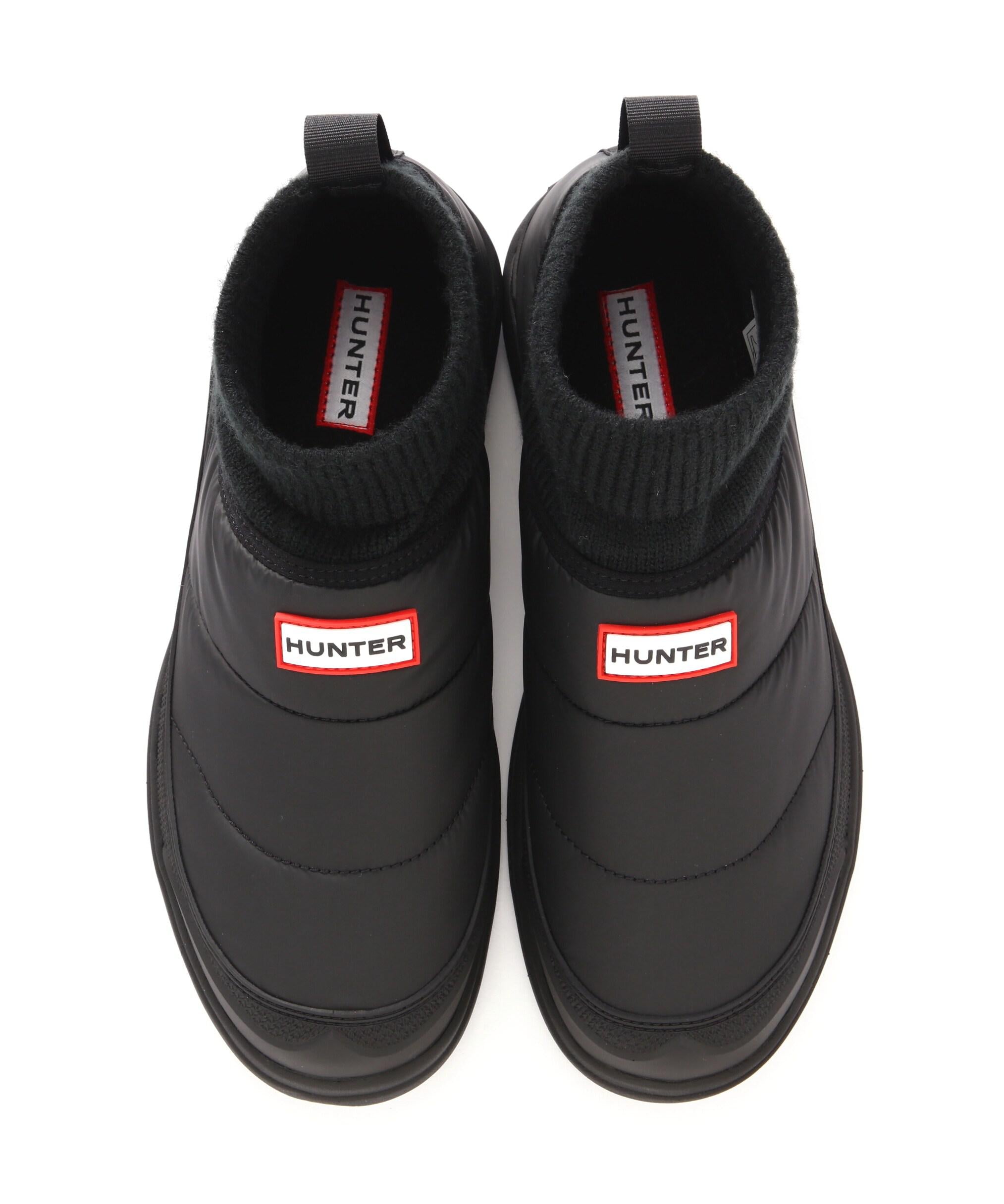 HUNTER MENS/IN/OUT PUFFER KNIT BOOT