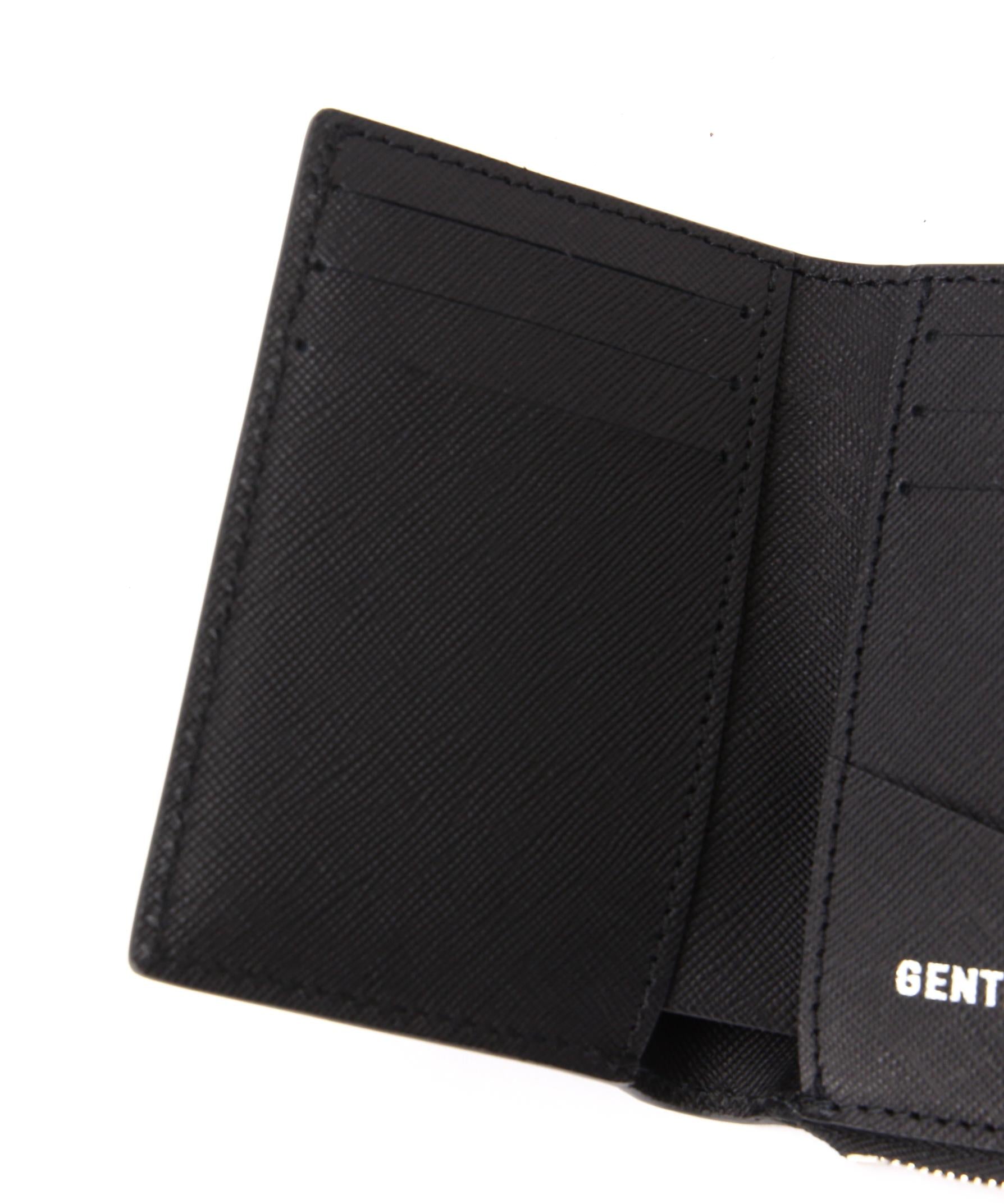 GENTIL BANDIT（ジャンティバンティ)トライフォールドウォレット ブラック