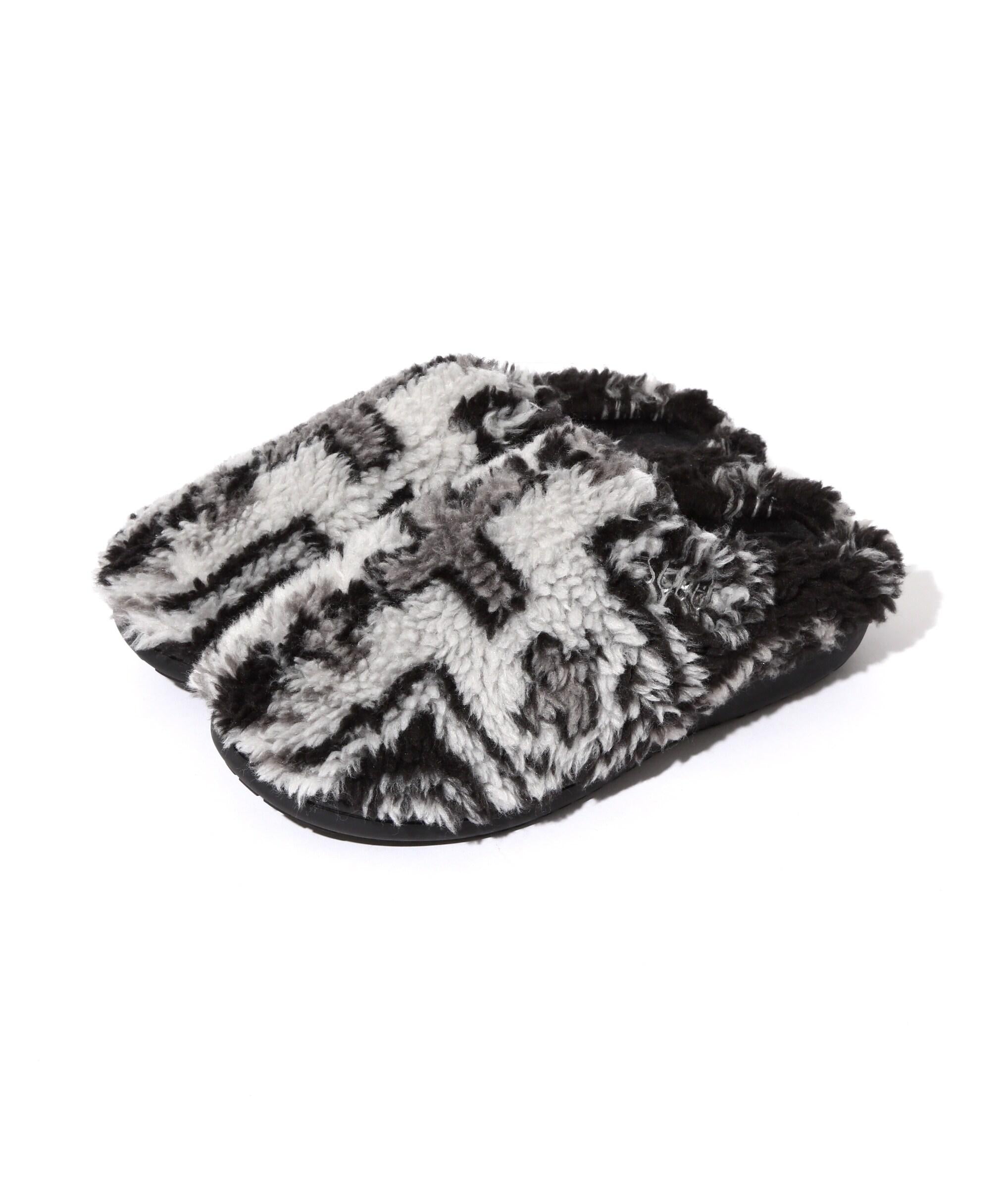 SURU×MANASTASH /スブ×マナスタッシュ/CHIMAYO FLEECE SANDAL ブラック