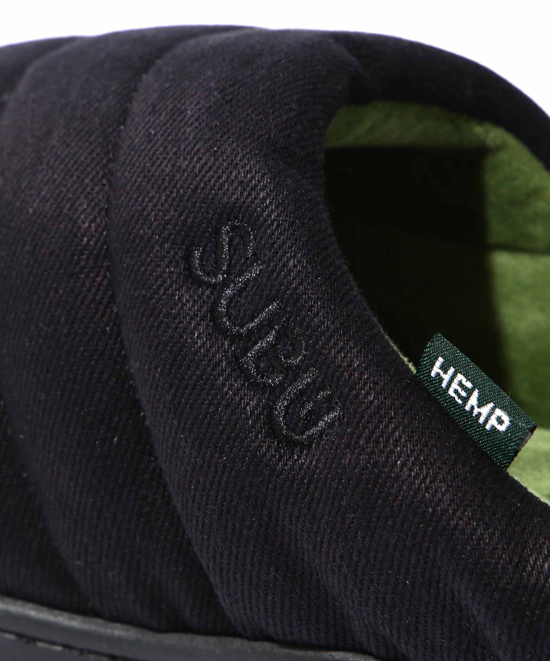 SURU x MANASTASH/HEMP TWILL EMR SANDAL ブラック