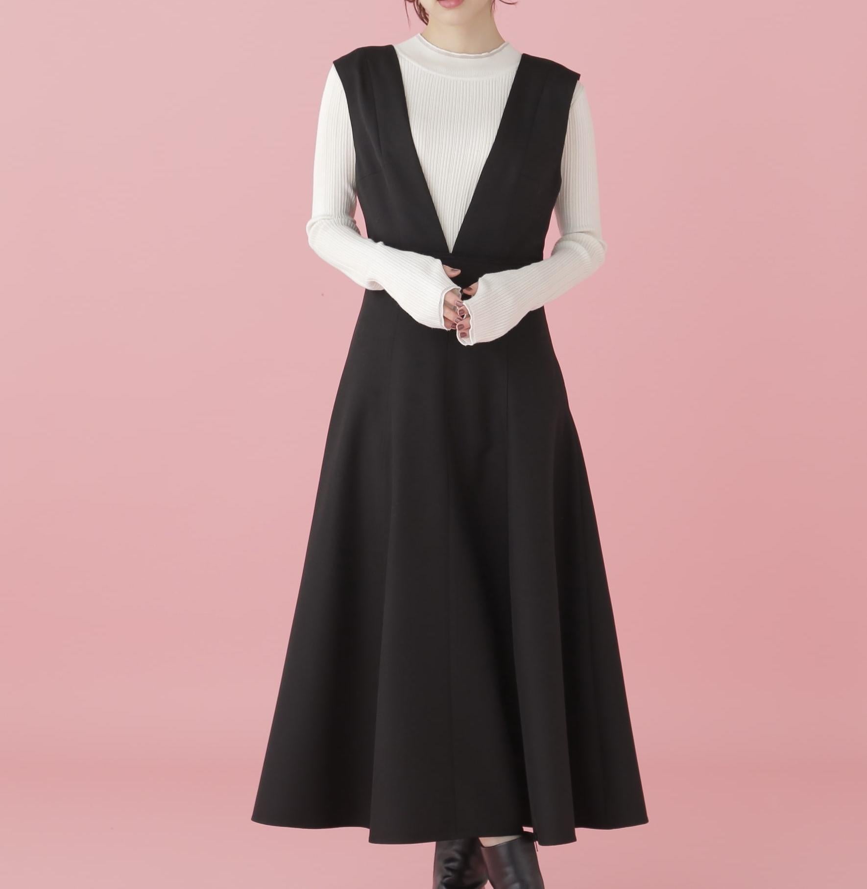 パイピングラメツィードジャンスカ ブラック