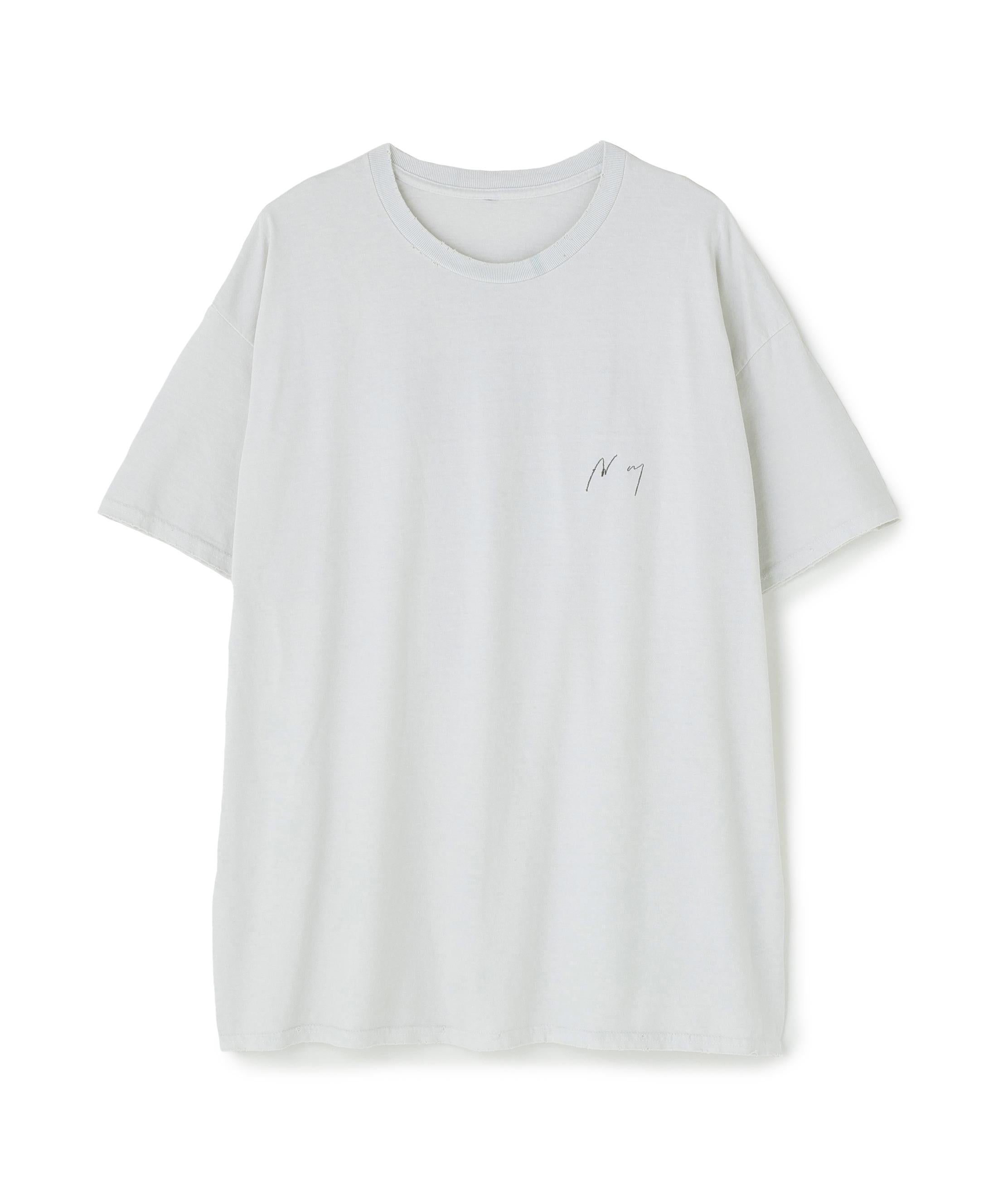 ANCELLM×GA>DEN/アンセルム/別注 SOUVENI> T-SHI>T ”楽園” ホワイト
