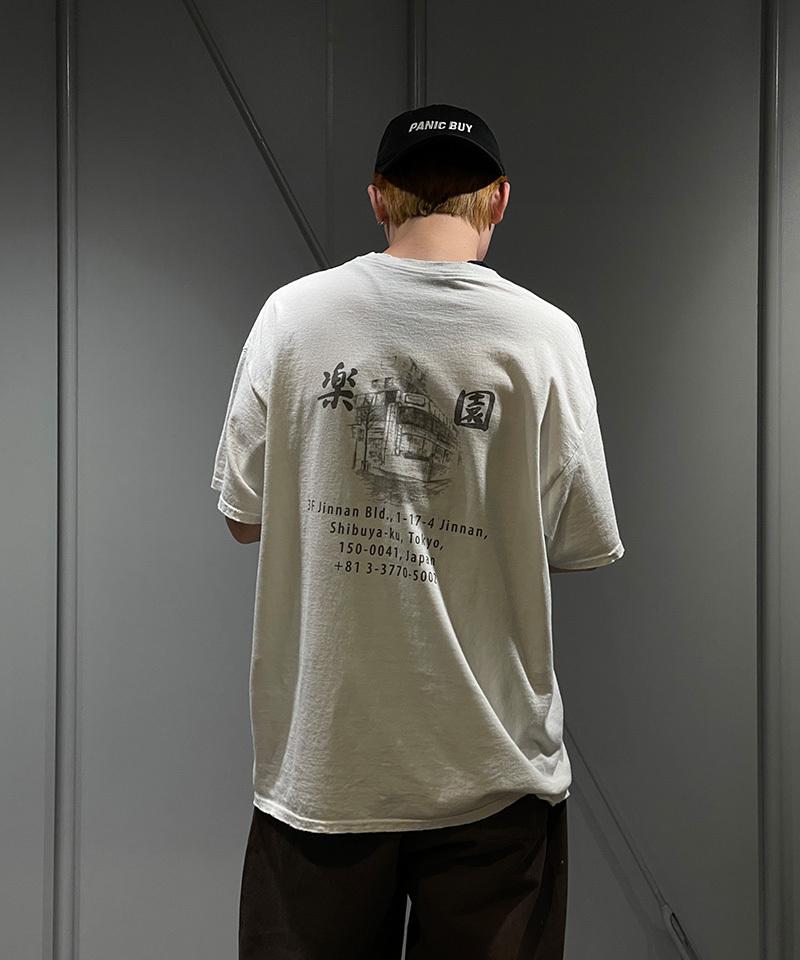 ANCELLM×GA>DEN/アンセルム/別注 SOUVENI> T-SHI>T ”楽園” ホワイト