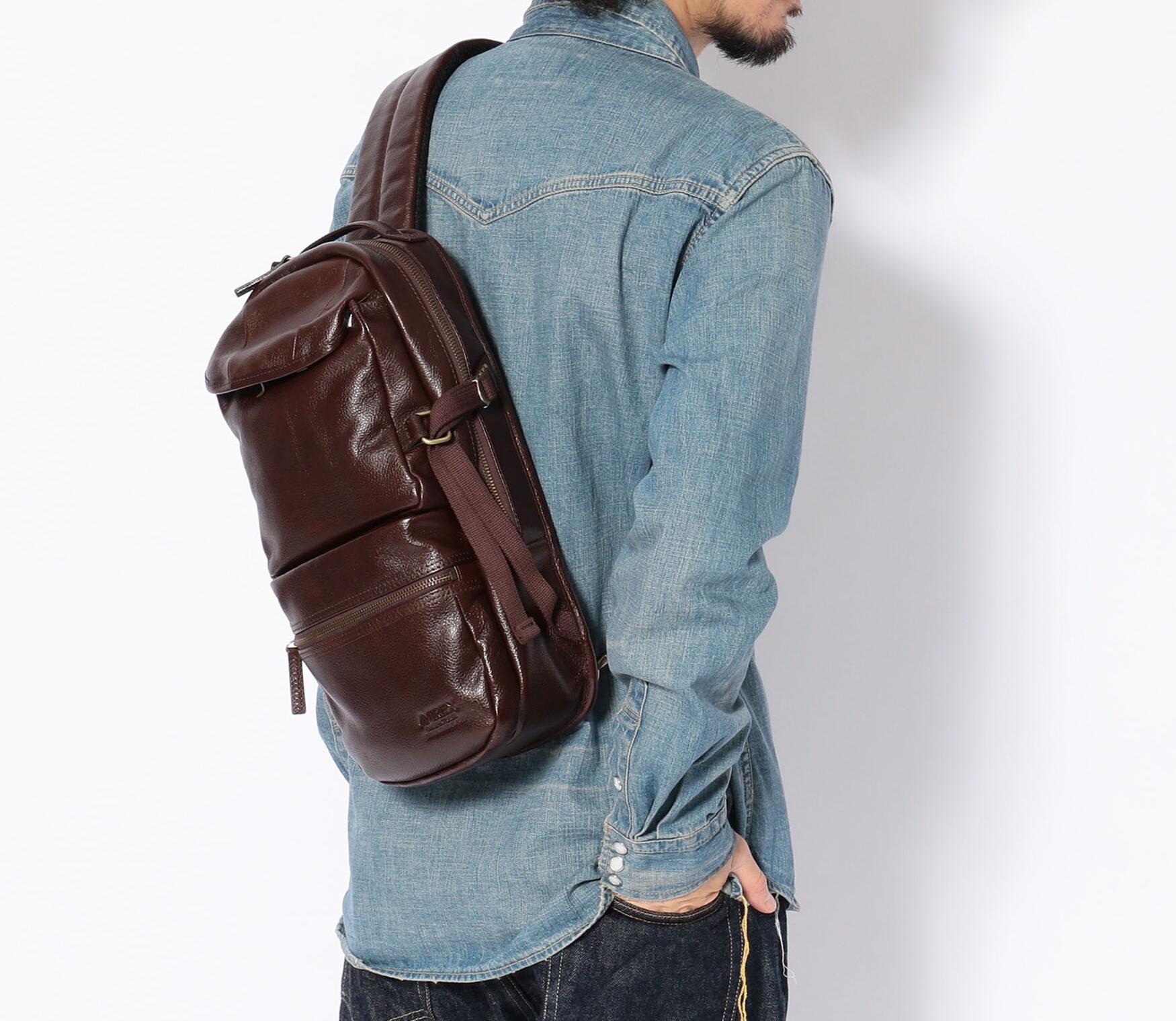 RULTO ONE SHOULDE>/ブルト ワンショルダーバッグ/AVX5611 ダークブラウン3