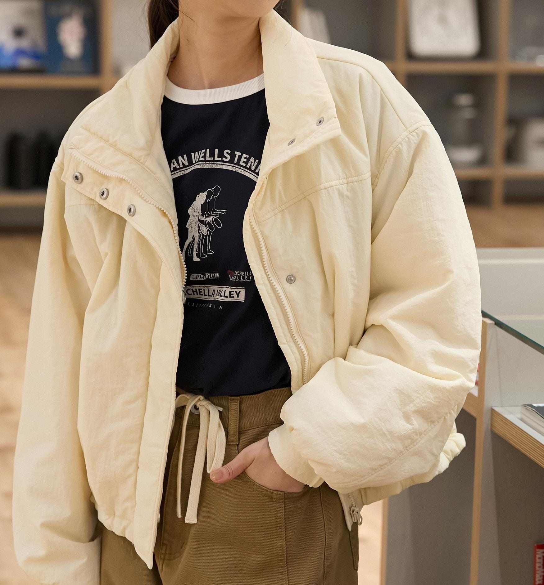 モンスターショートブルゾン オフホワイト