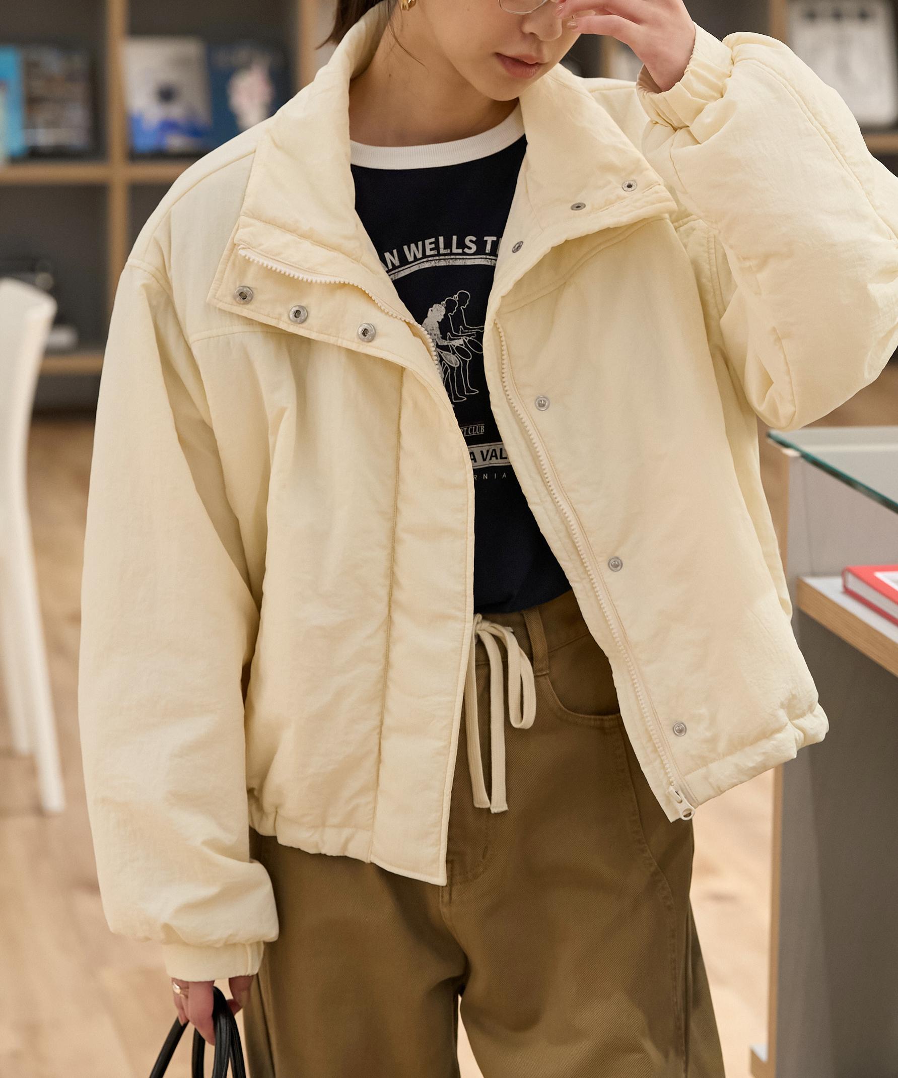 モンスターショートブルゾン オフホワイト