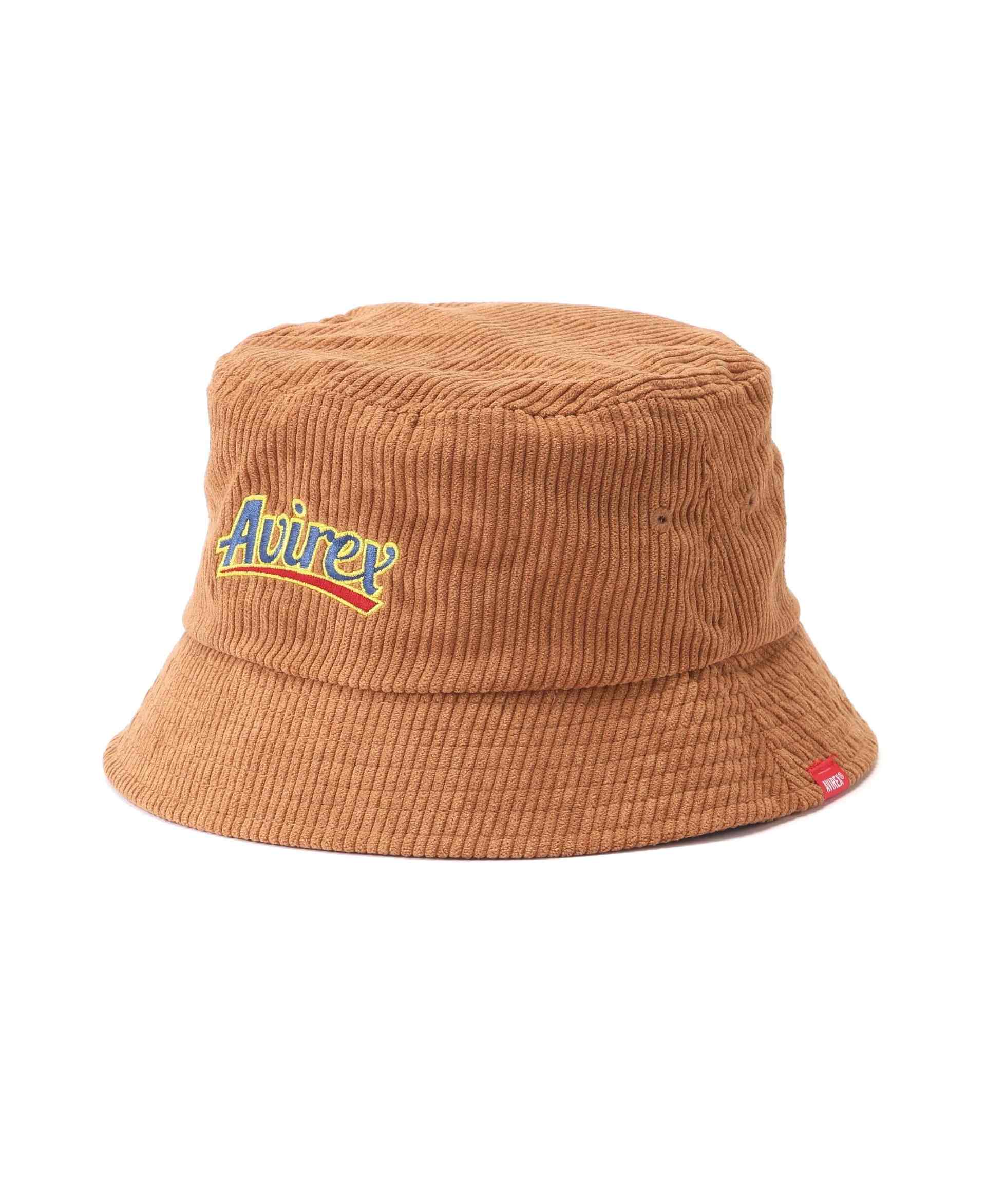 《直営店限定》CO>DU>OY RUCKET HAT/コーデュロイ バケット ハット ブラウン