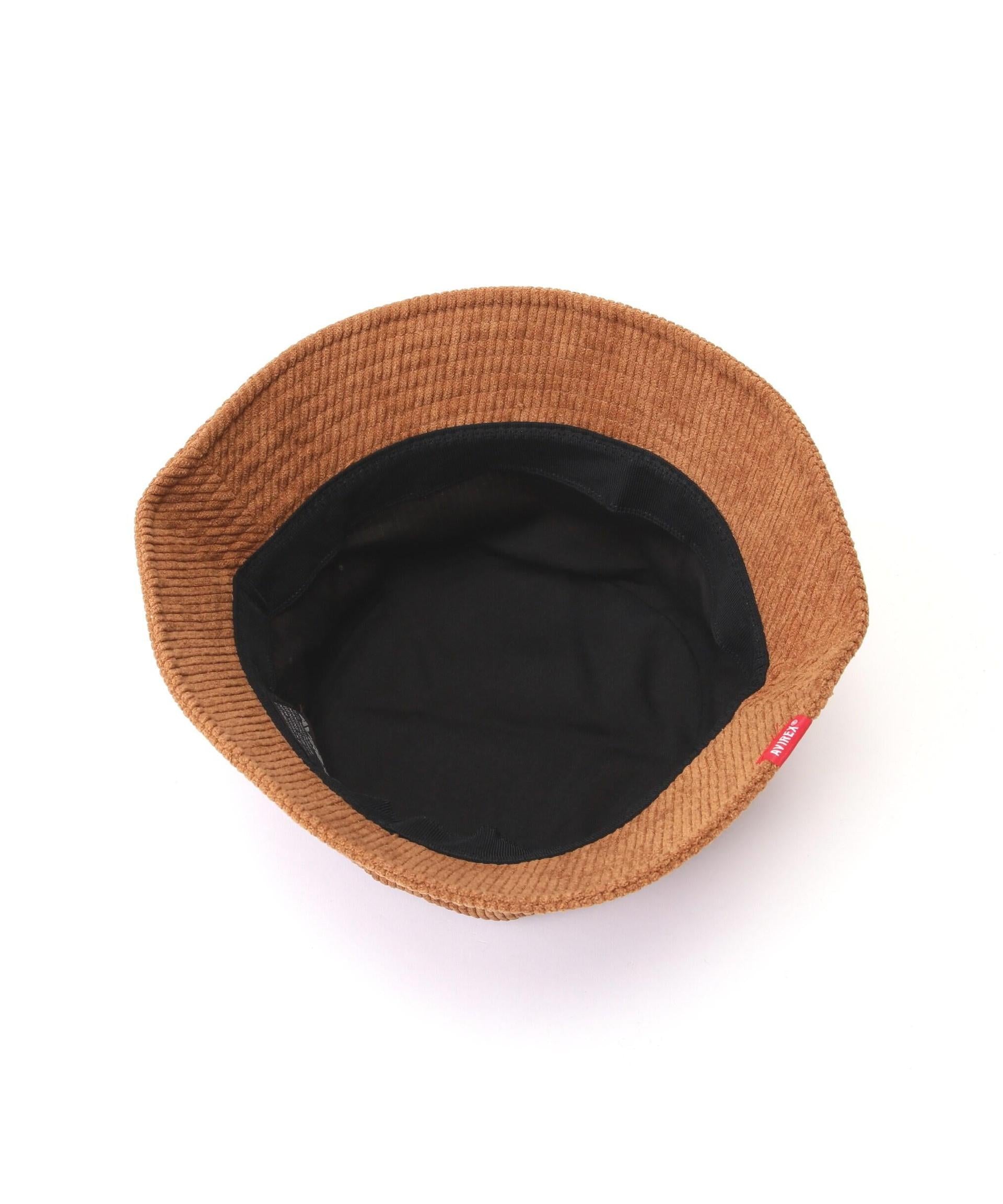 《直営店限定》CO>DU>OY RUCKET HAT/コーデュロイ バケット ハット ブラウン