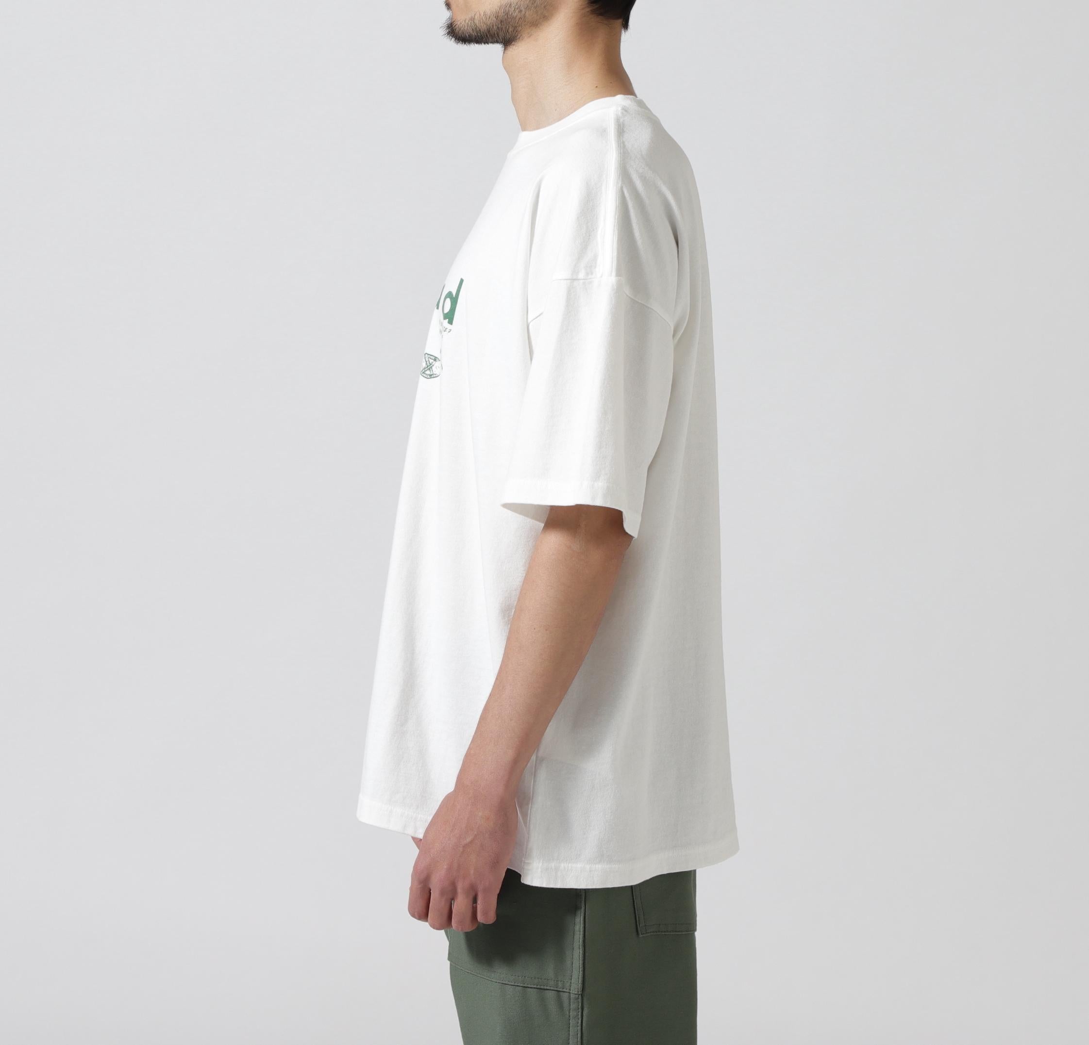 >EMI >ELIEF<レミレリーフ 別注20/-天竺RIGサイズTシャツ（Undead） アイボリー2