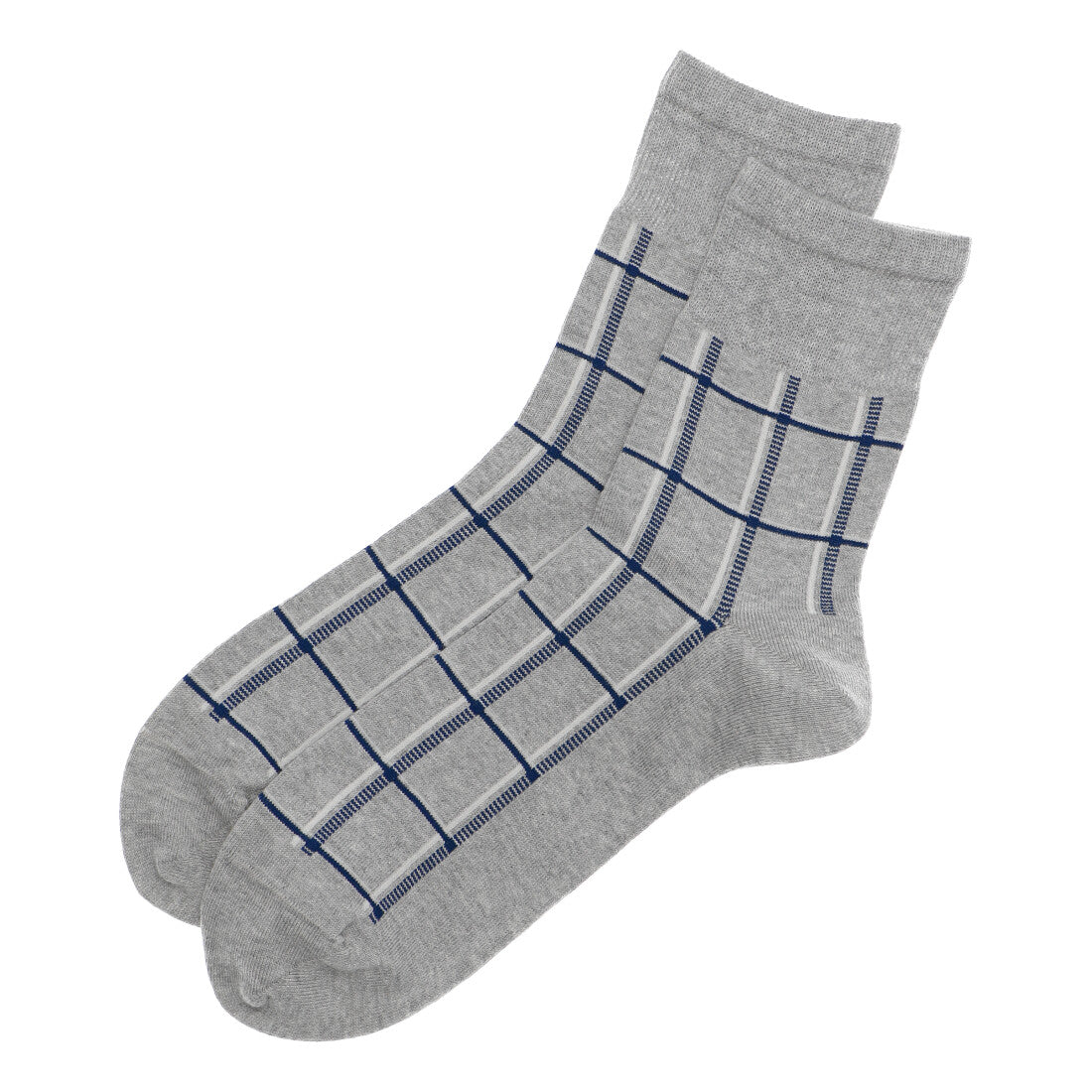 アクアスキュータム Aquascutum AQソフトテンションウィンドーペーンハーフ丈 （グレー） グレー