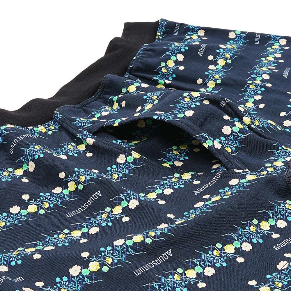 アクアスキュータム Aquascutum AQボクサー/25S/スパンゴム/フラワーボーダー 【返品不可商品】 （イエロー） イエロー