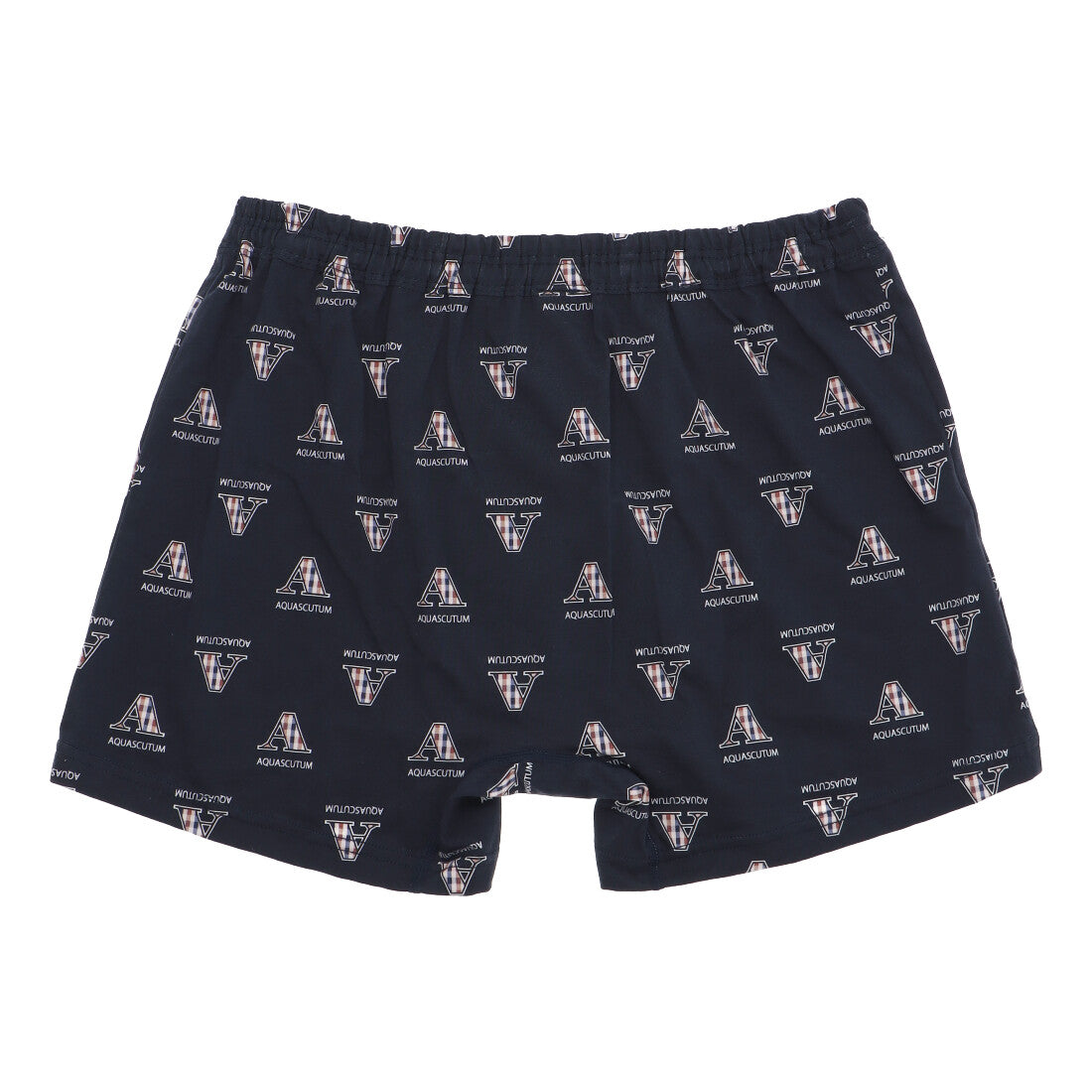アクアスキュータム Aquascutum AQボクサー/25S/2ホンゴム/Aチェック 【返品不可商品】 （ネイビー） ネイビー